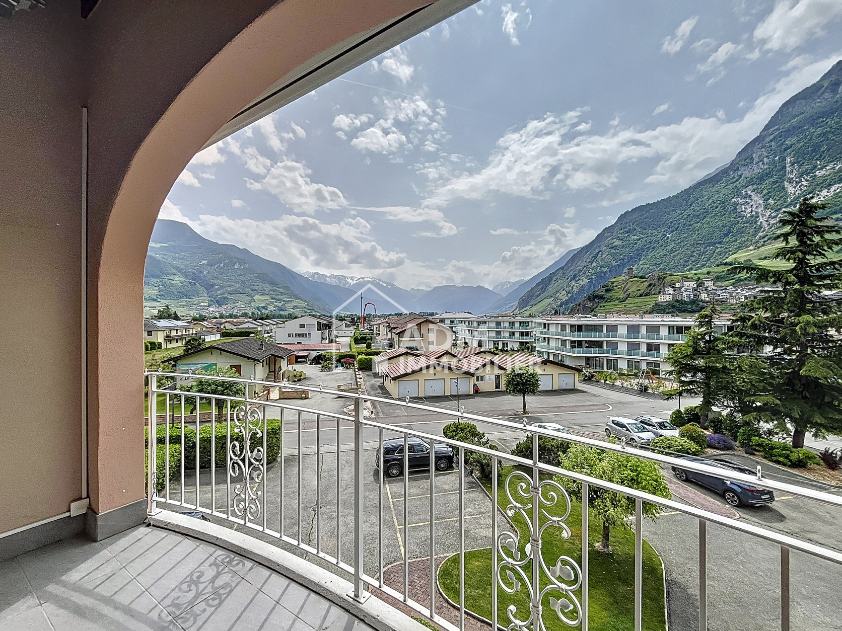 Vue depuis le balcon Vue depuis le balcon