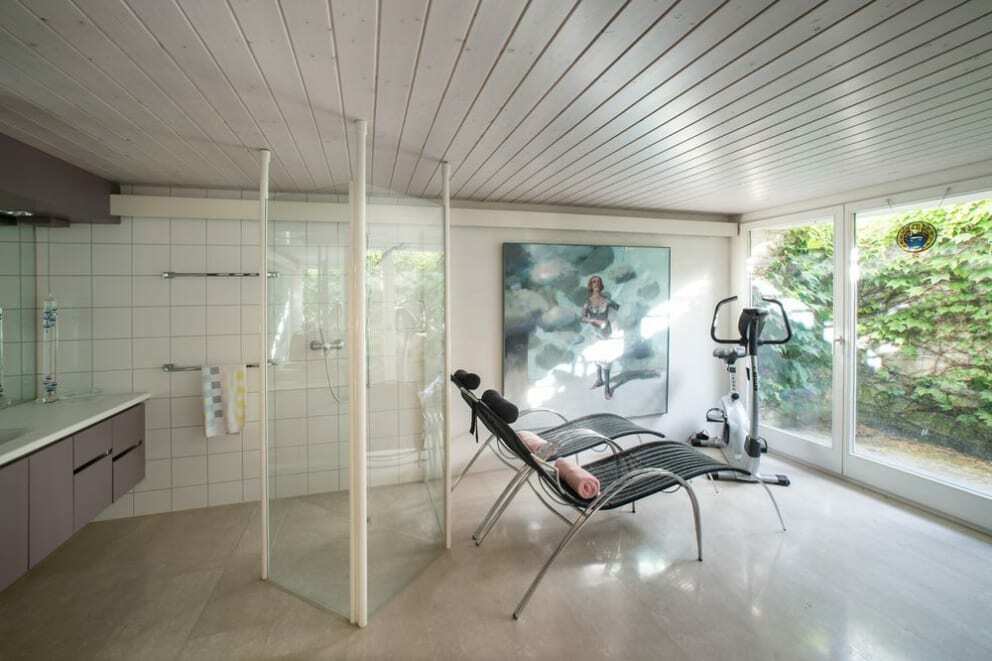 Wellnessbereich mit Sauna Wellnessbereich mit Sauna