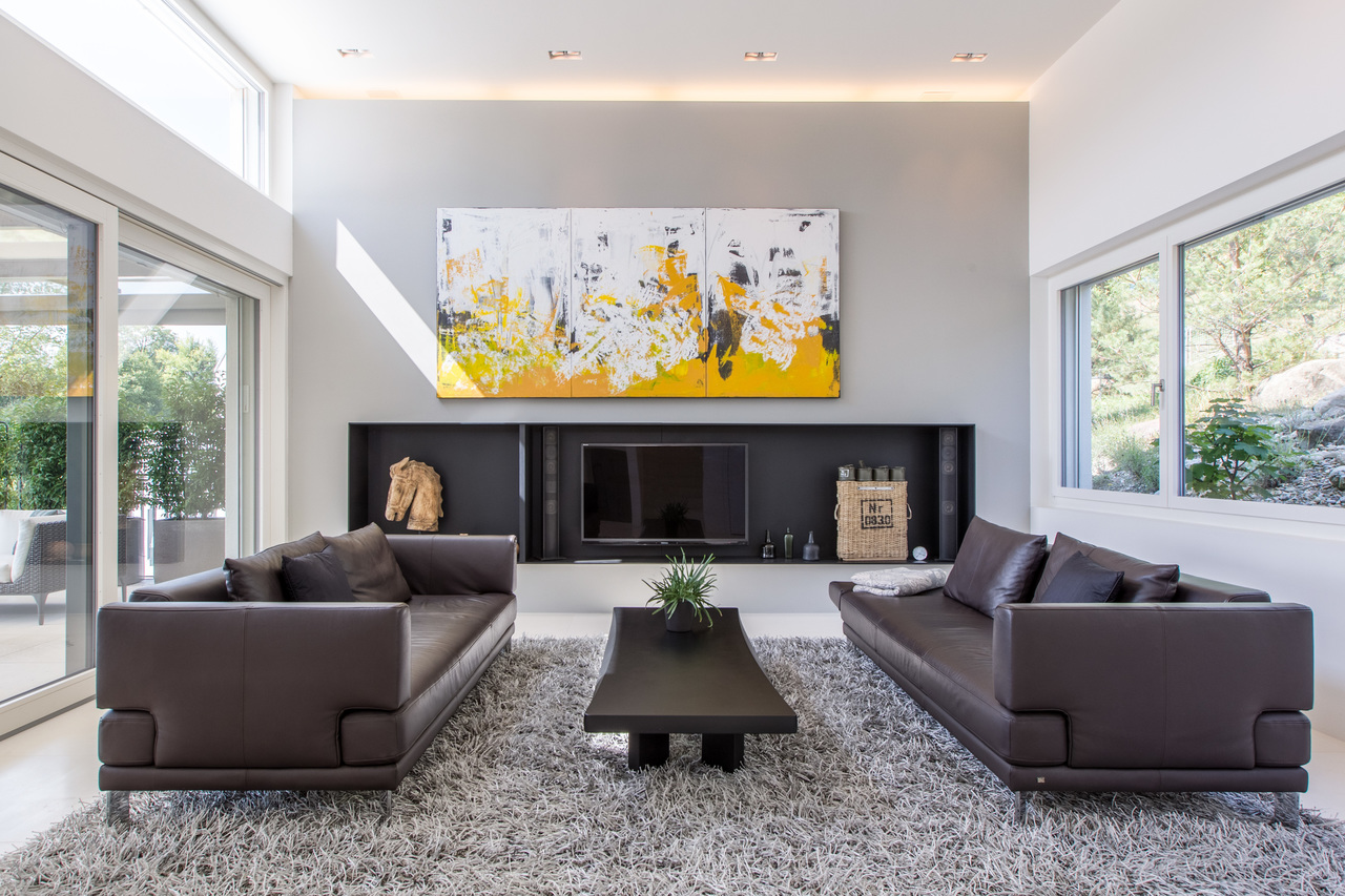 Weitläufiger Wohnbereich