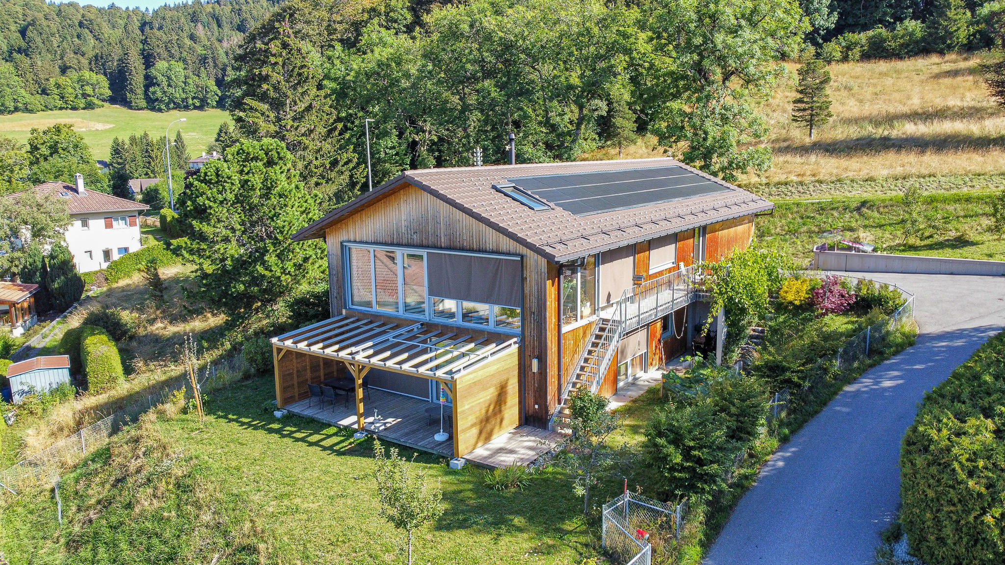 Vue aérienne