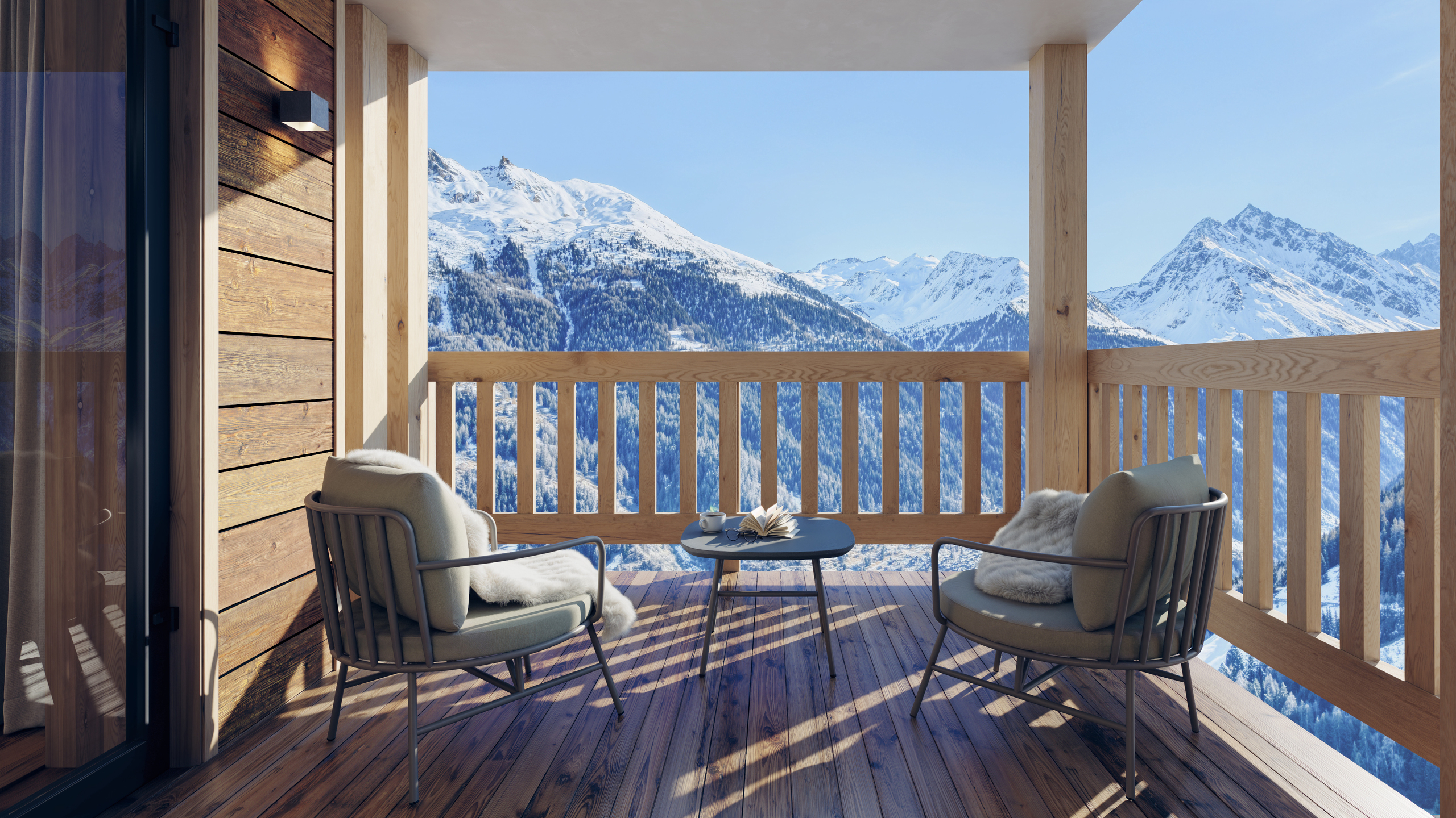 Weisshorn Lodge - Balcon Weisshorn Lodge - Balcon