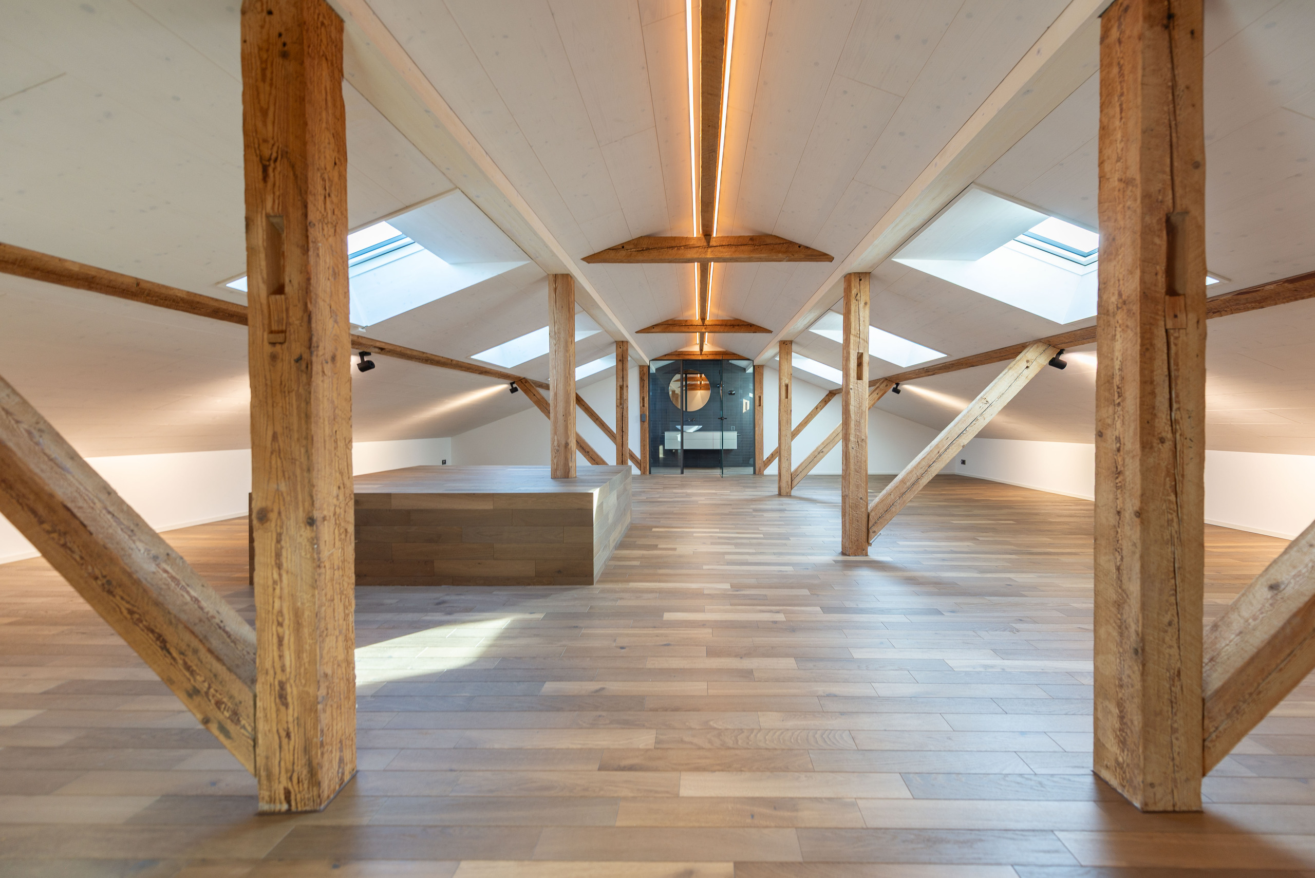Loft im Dachgeschoss