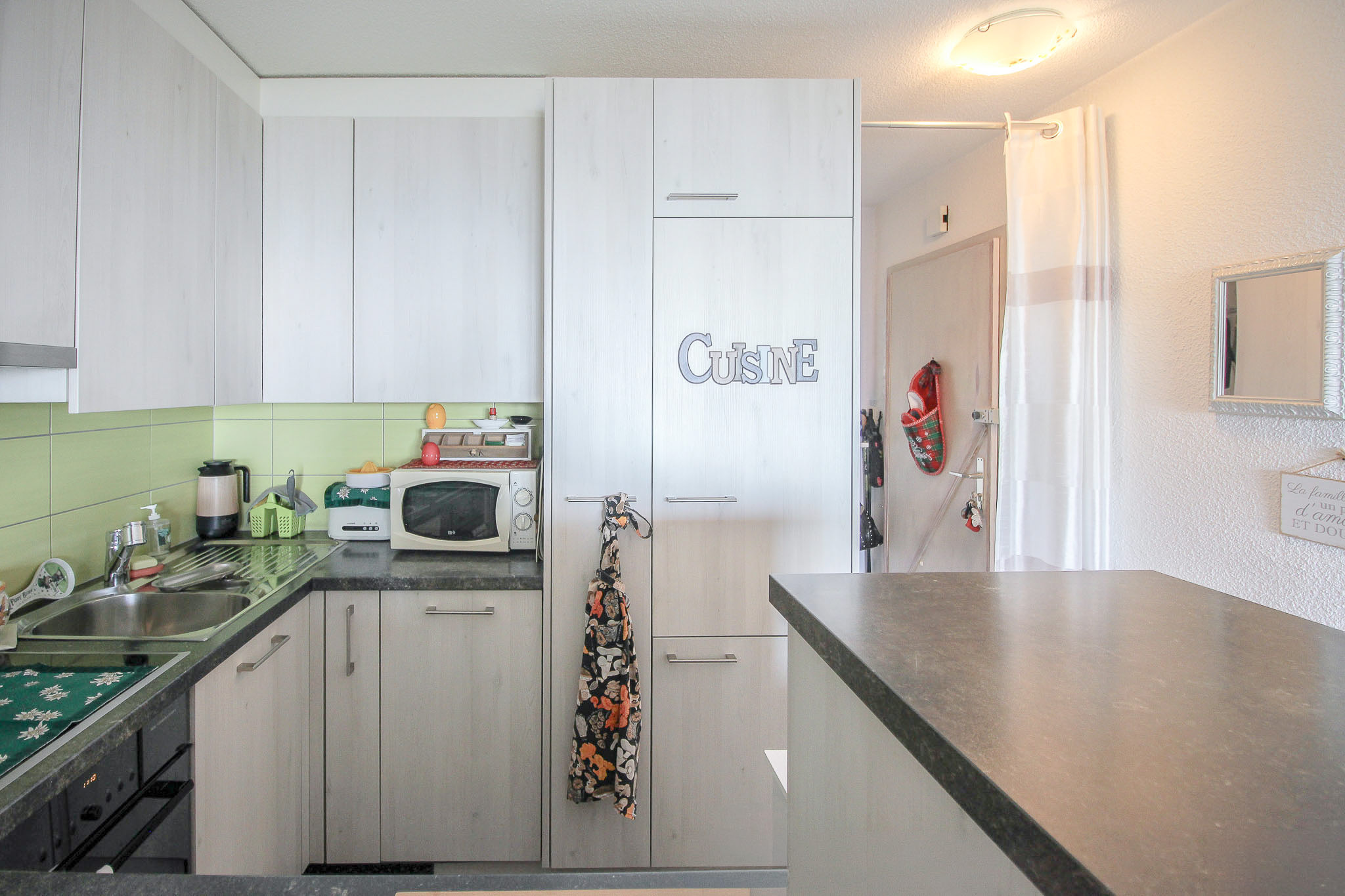 Cuisine agencée ouverte