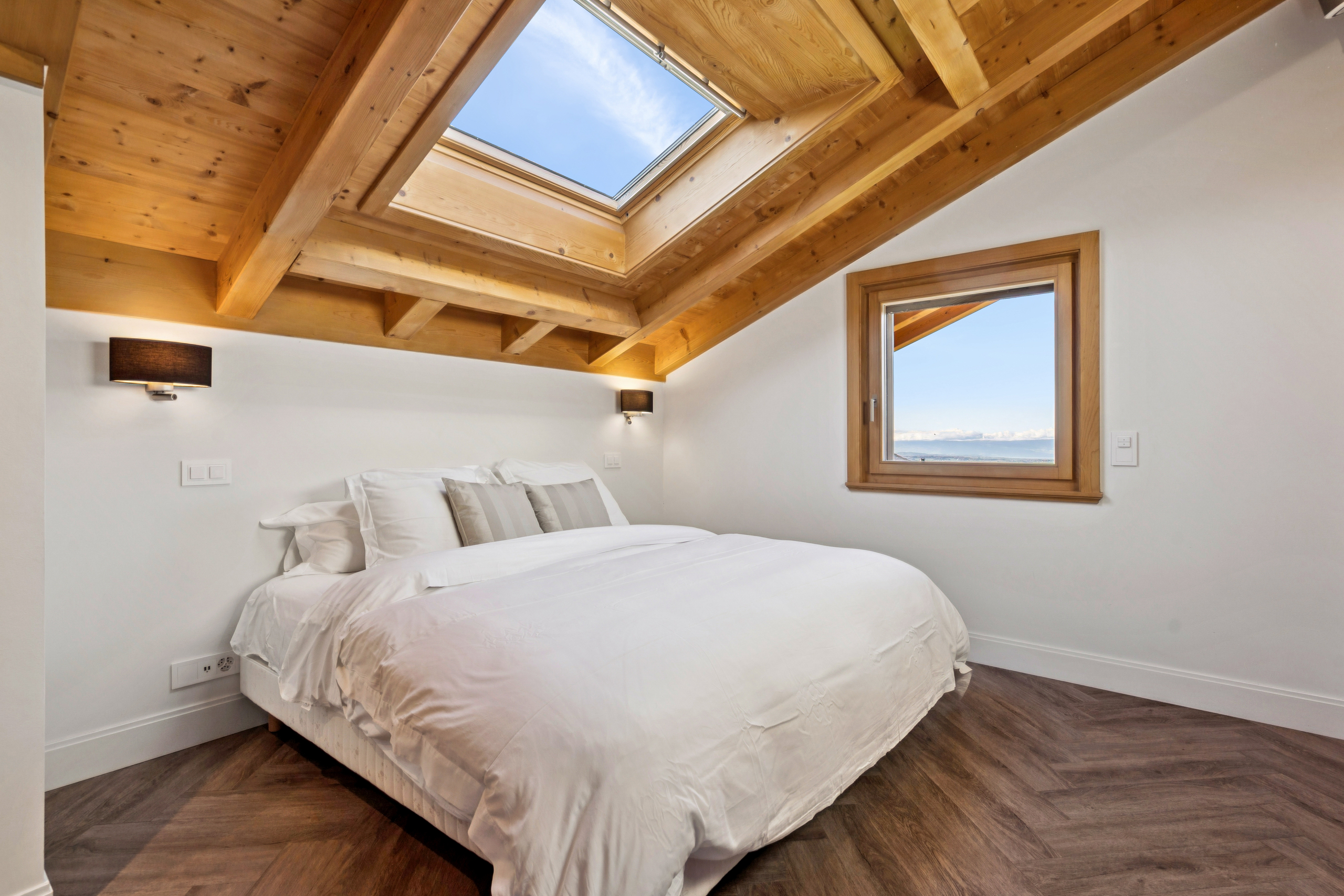 Suite parentale avec douche et baignoire