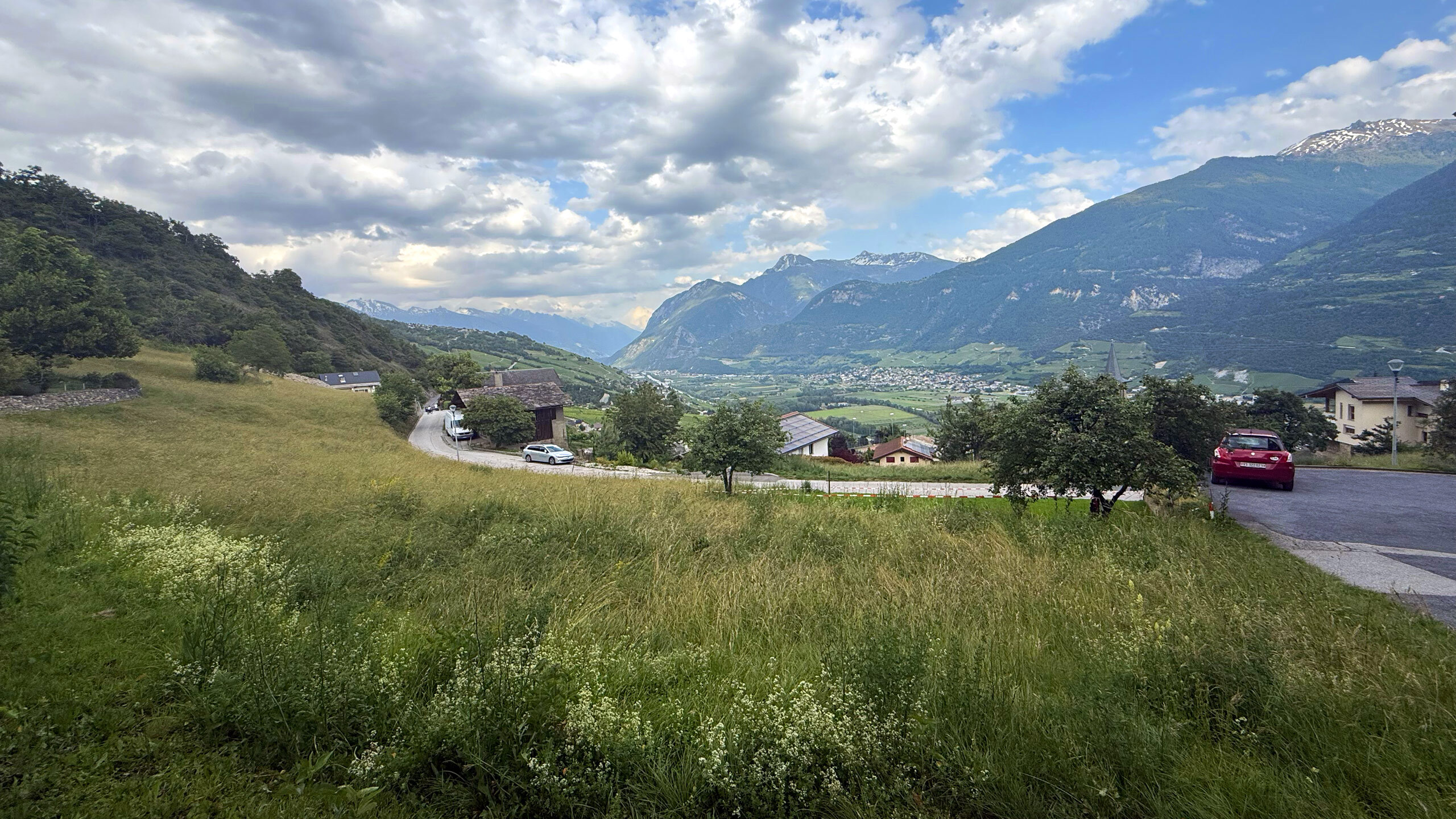Terrain à construire avec magnifique vue à Flanthey