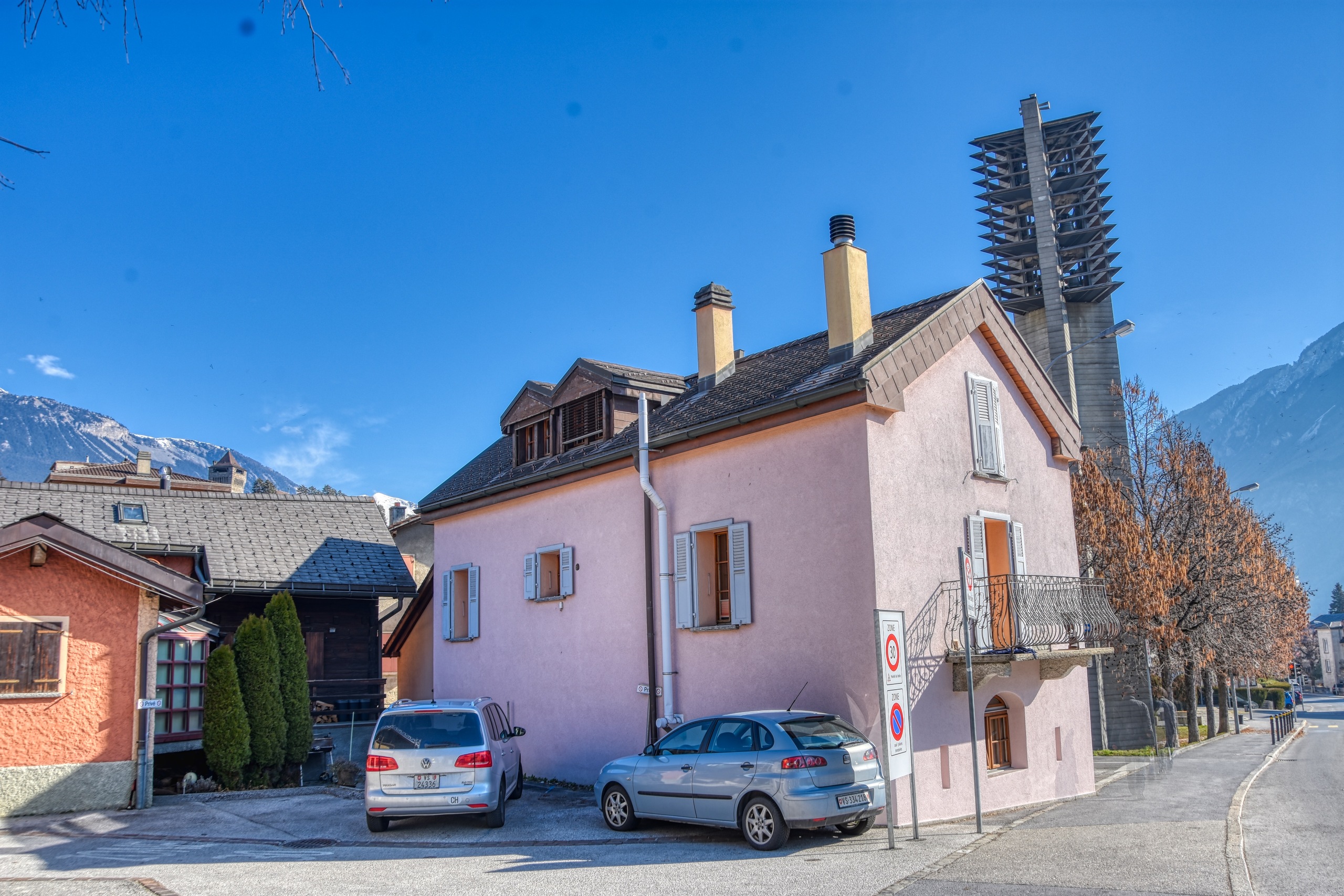 Maison Sierre - Bâtiment