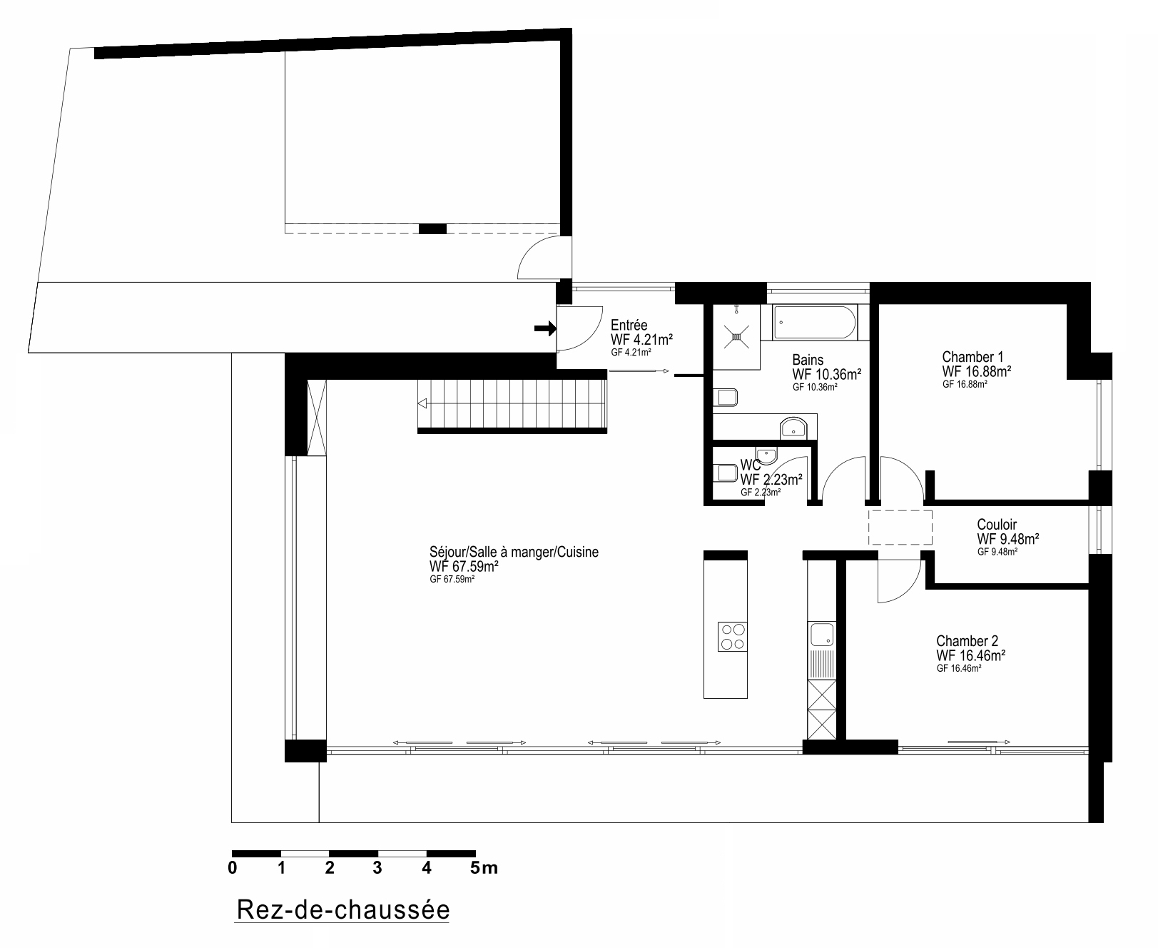 Plan du rez-de-chaussée