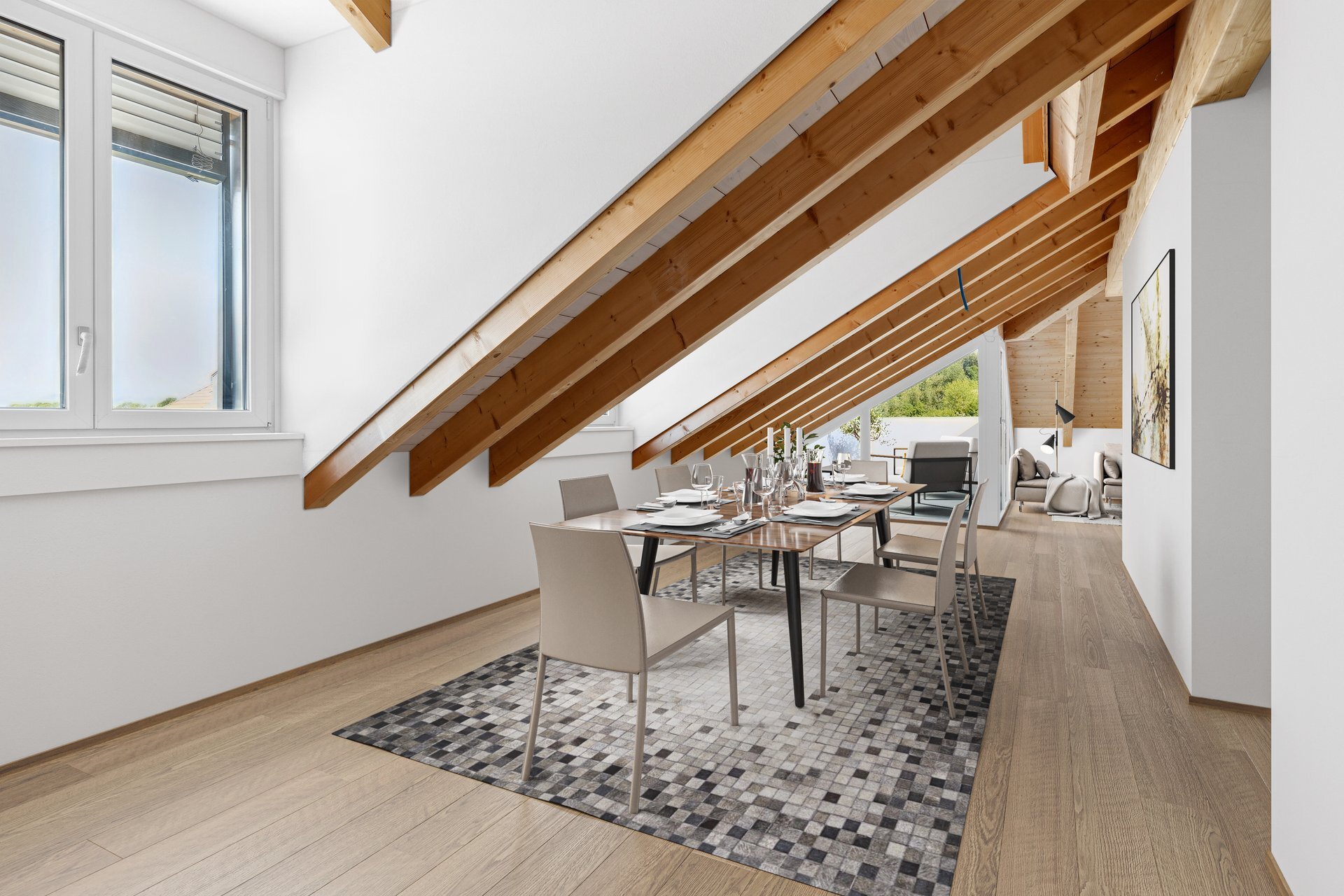 3.5 pièces au 2ème étage - F6 3.5 pièces au 2ème étage - F6