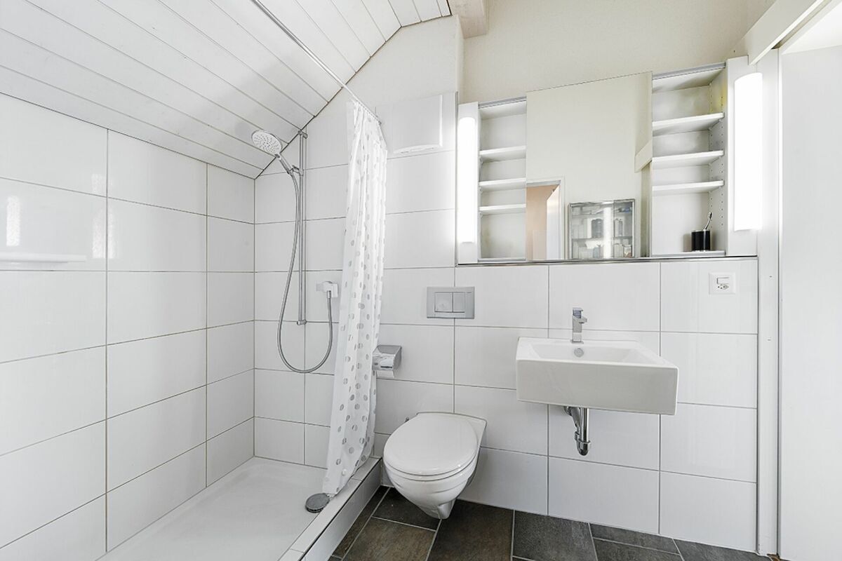 Badezimmer im Dachgeschoss Badezimmer im Dachgeschoss