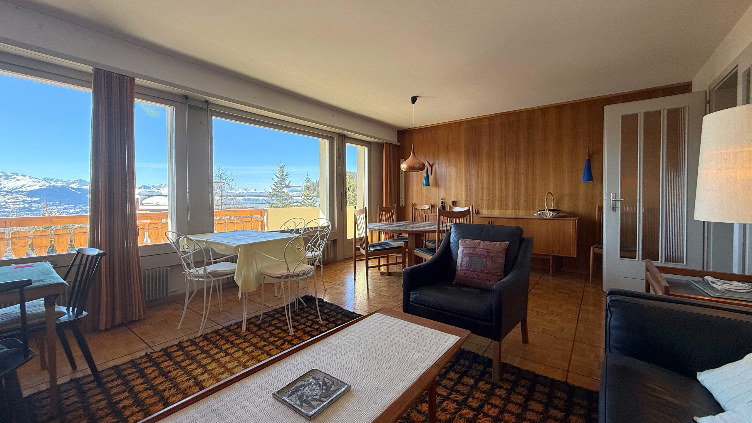 Another view of the vast living room