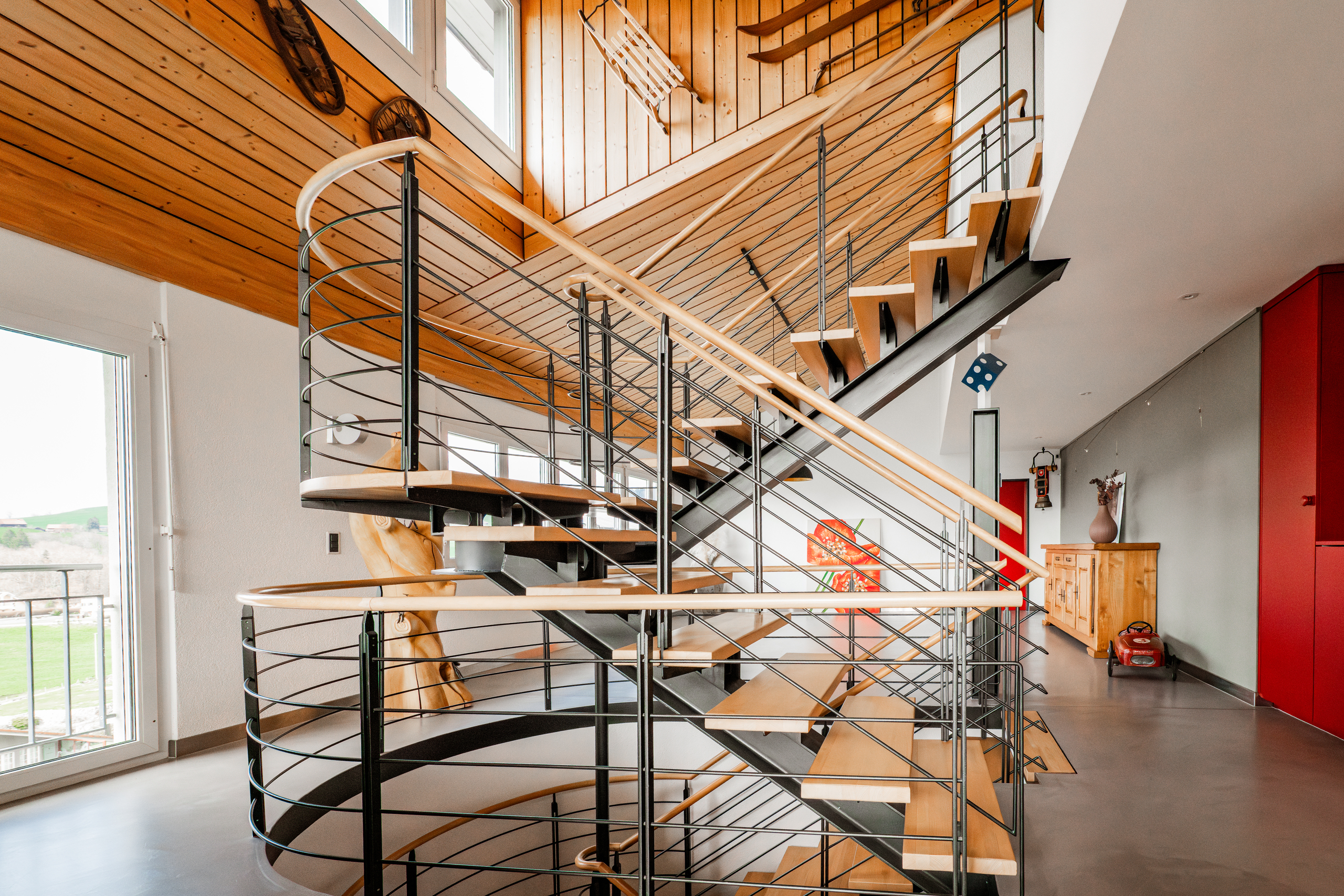Escalier central