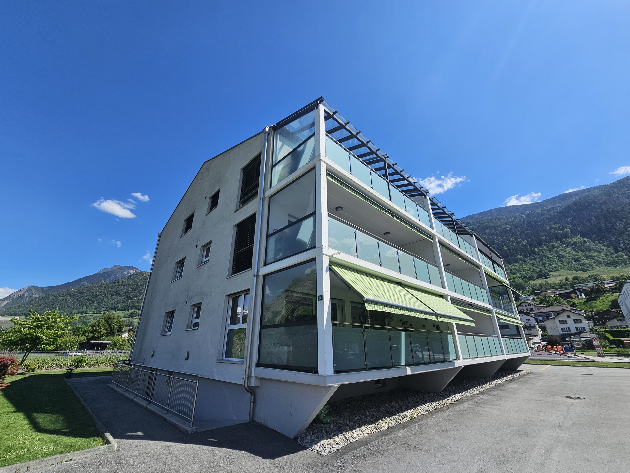 Vue extérieure de l'immeuble