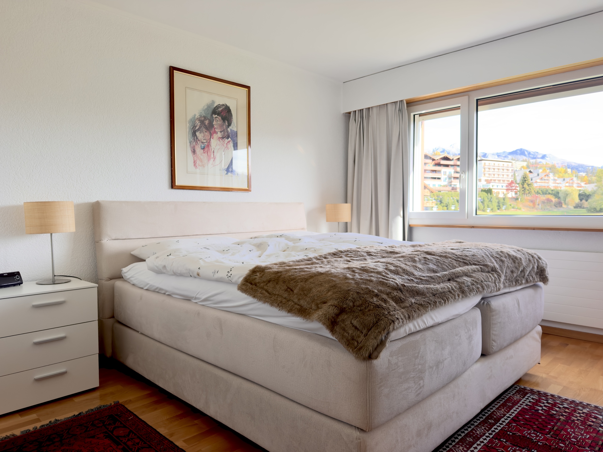 Chambre lit double