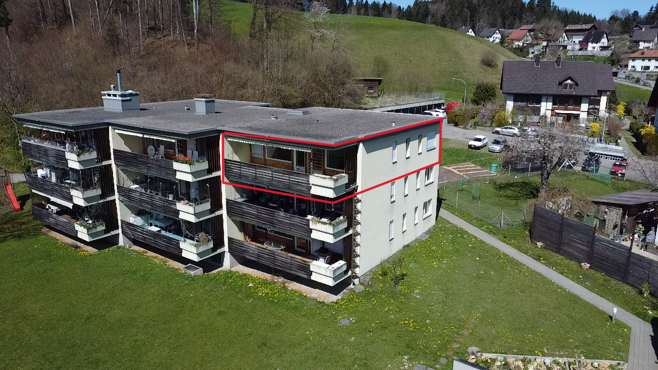 Aussenansicht mit Kennzeichnung