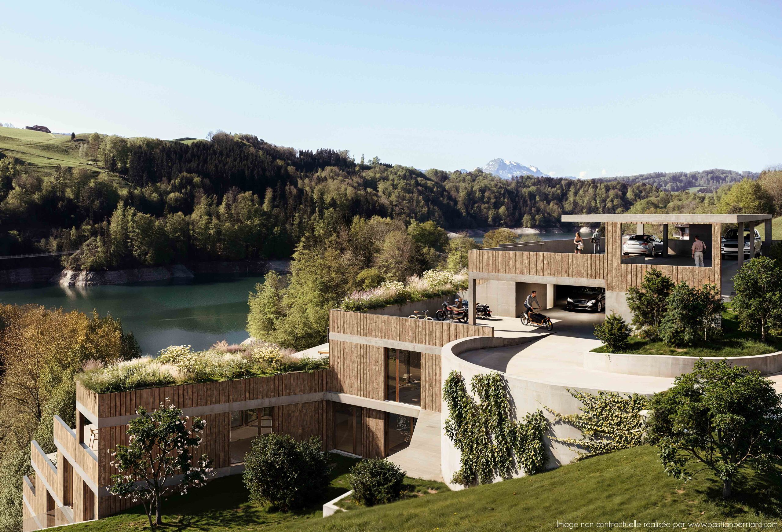 Immeuble et vue Immeuble et vue