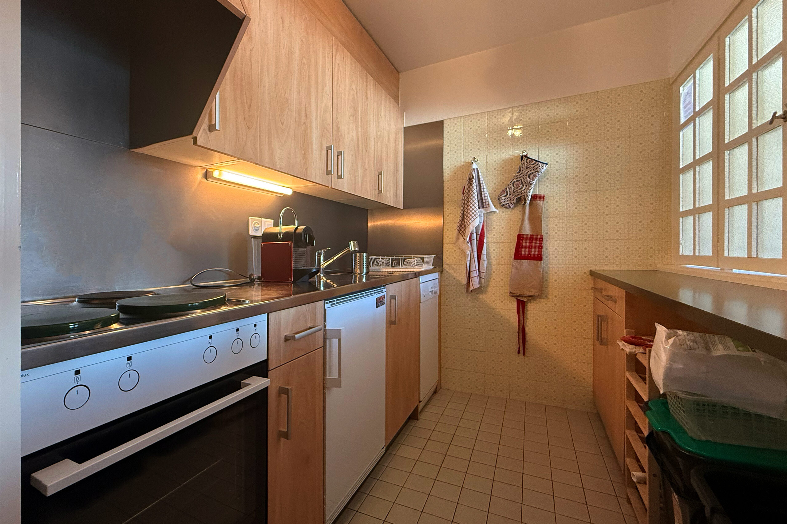 Fully equipped kitchen