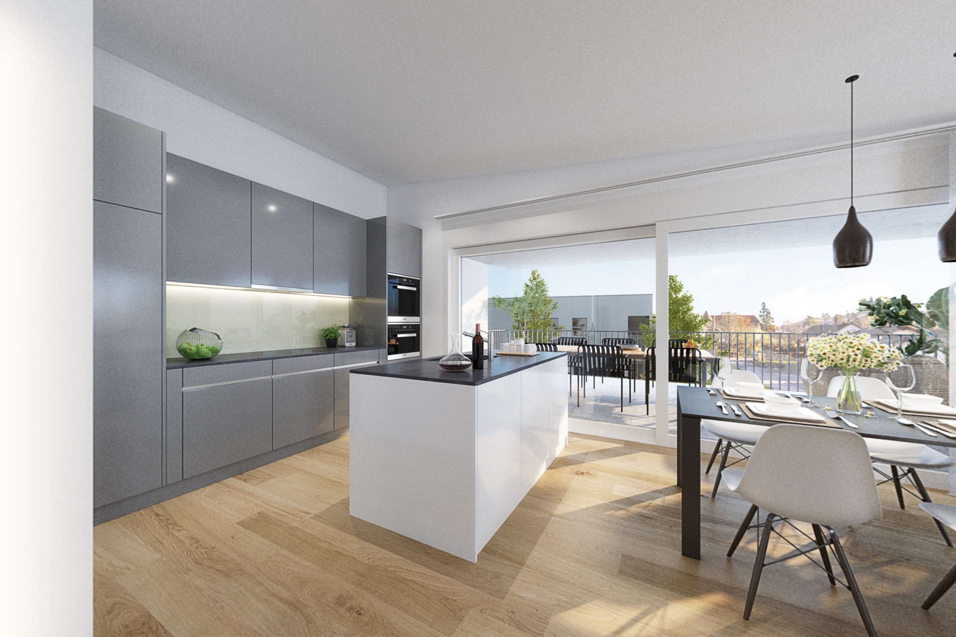 3 1/2-Zimmer Wohnung D2.3 DG_(WOHNUNGEN SIND SYSTEMGLEICH)