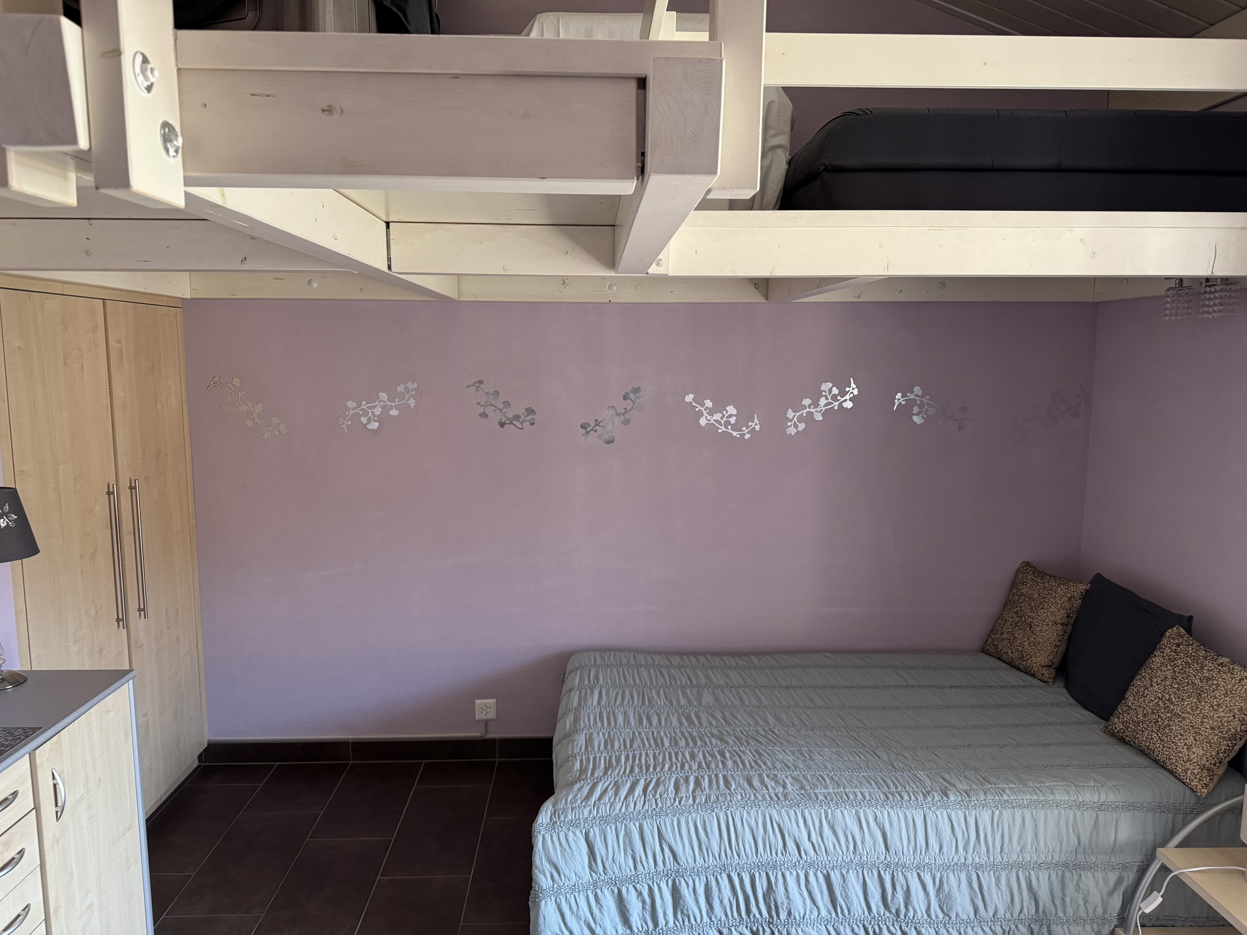 Chambre avec mezzanine Chambre avec mezzanine