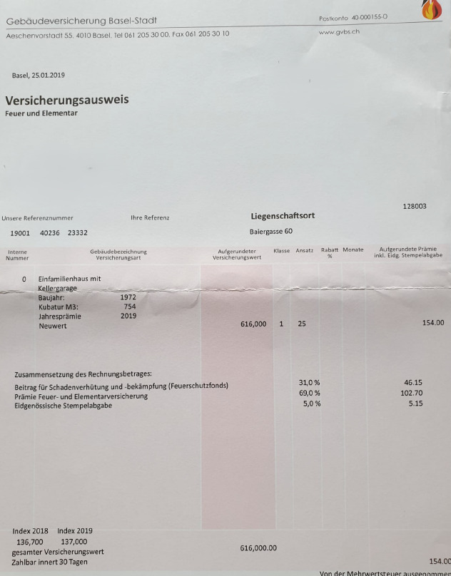 Gebäudeversicherung