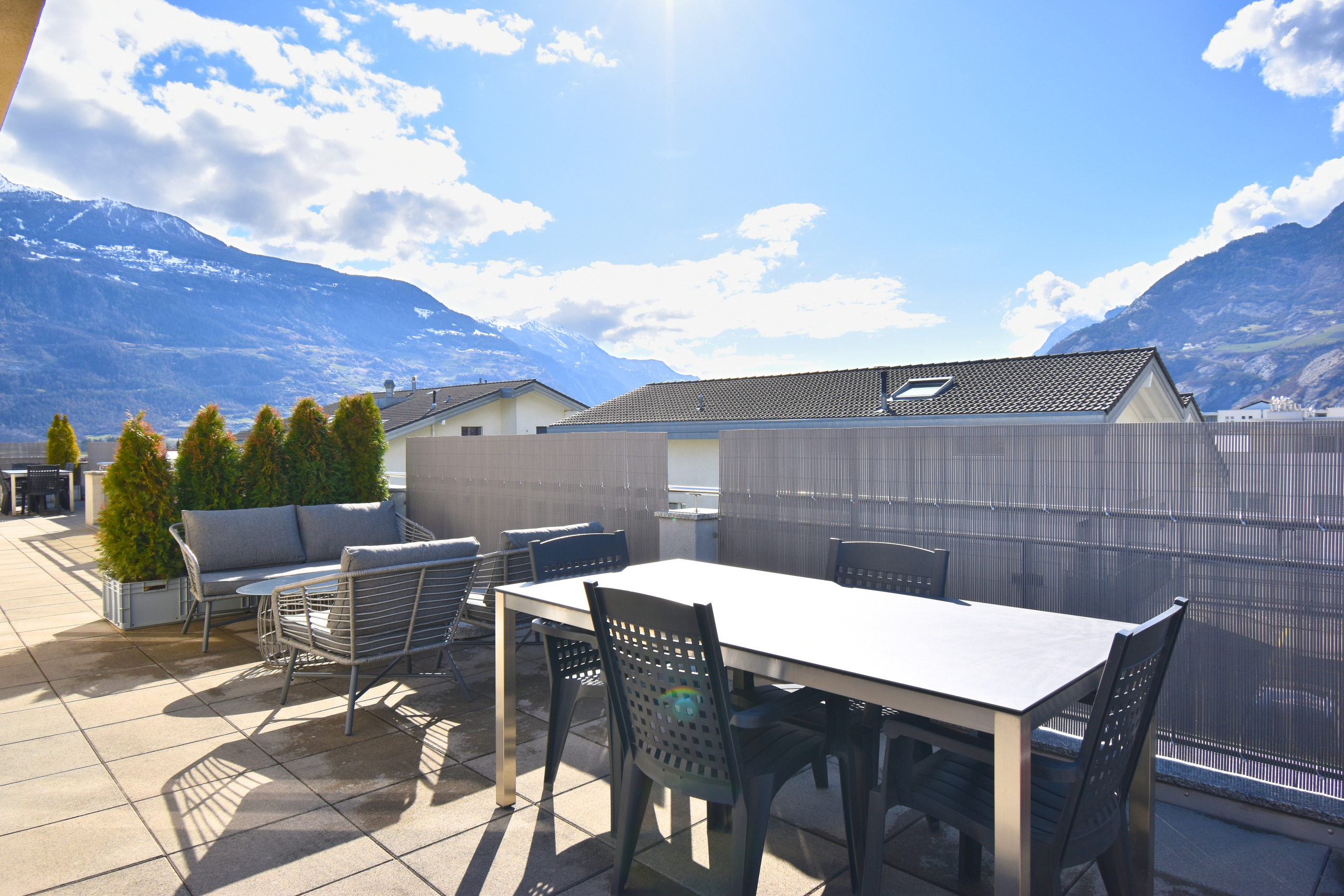 Attique Vétroz - Terrasse Est Attique Vétroz - Terrasse Est