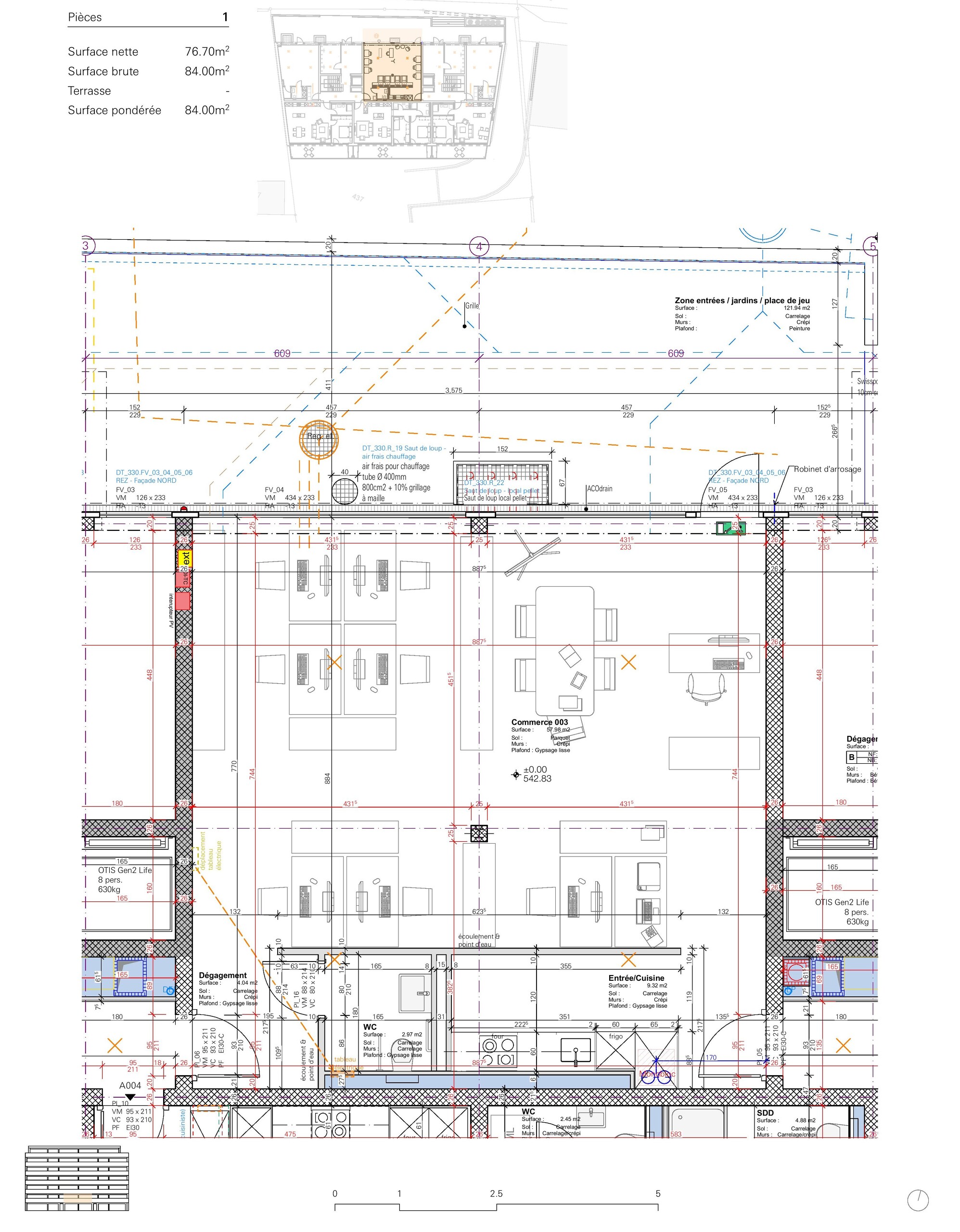 Variante bureaux