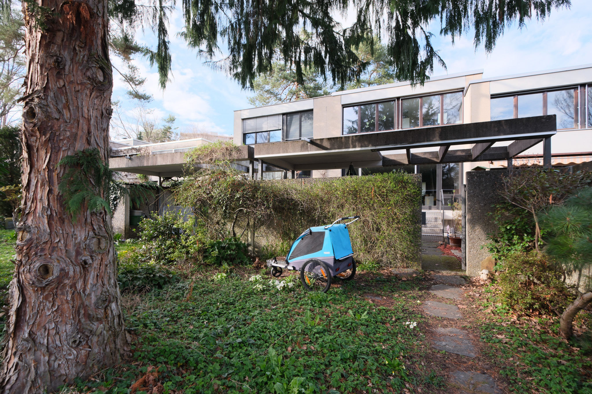 Garten südorientiert