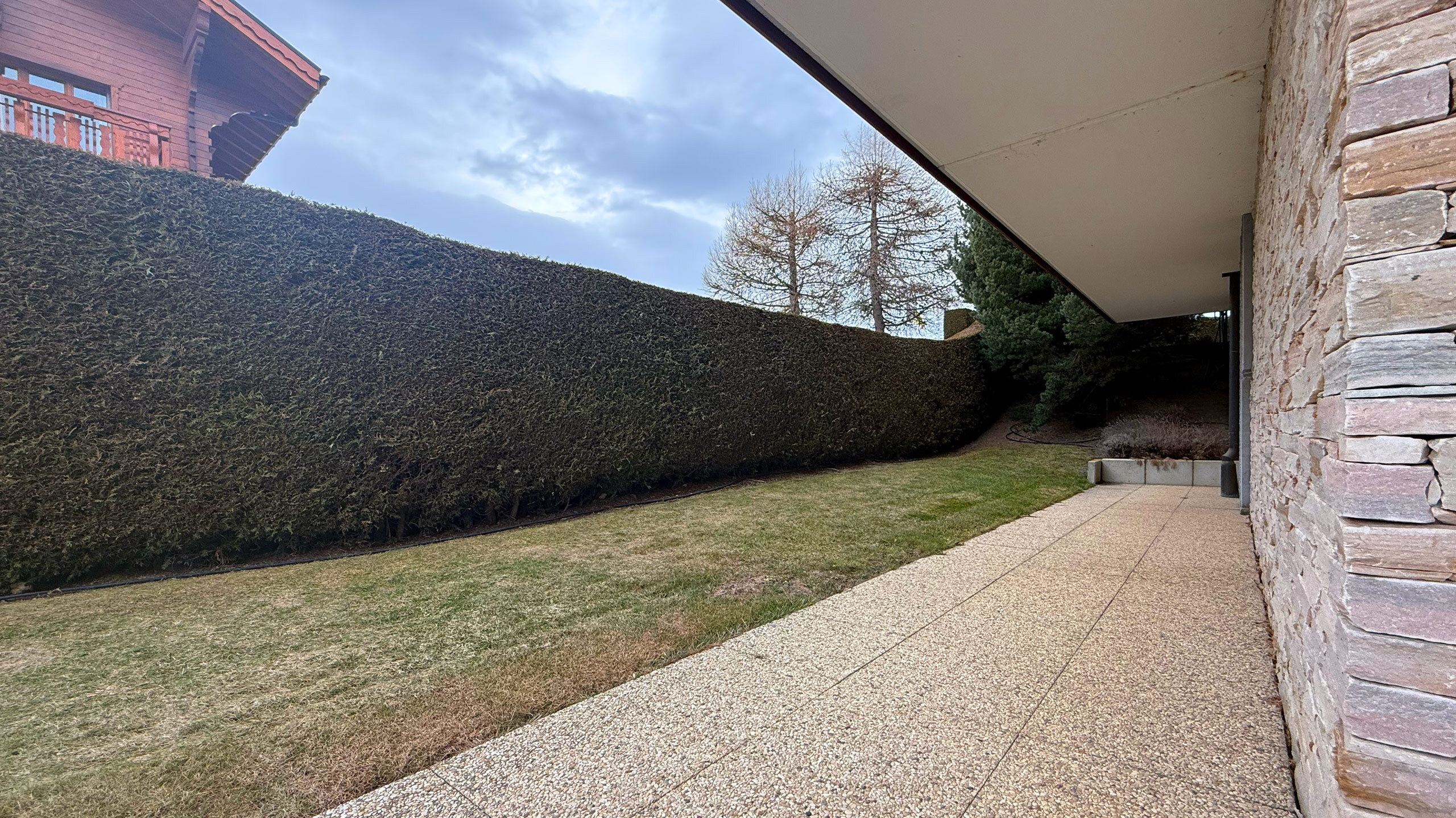 Terrasse extérieure côté Sud