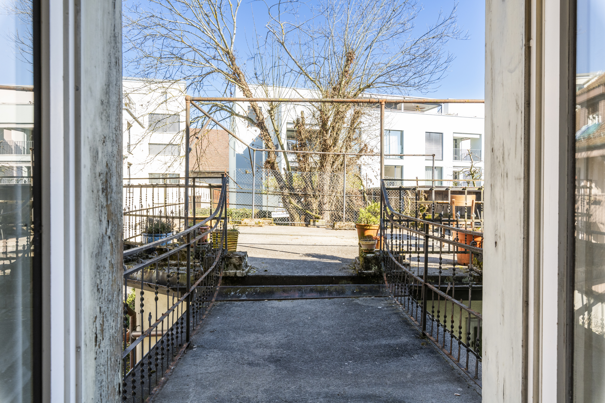 Terrasse im Hinterhof Terrasse im Hinterhof