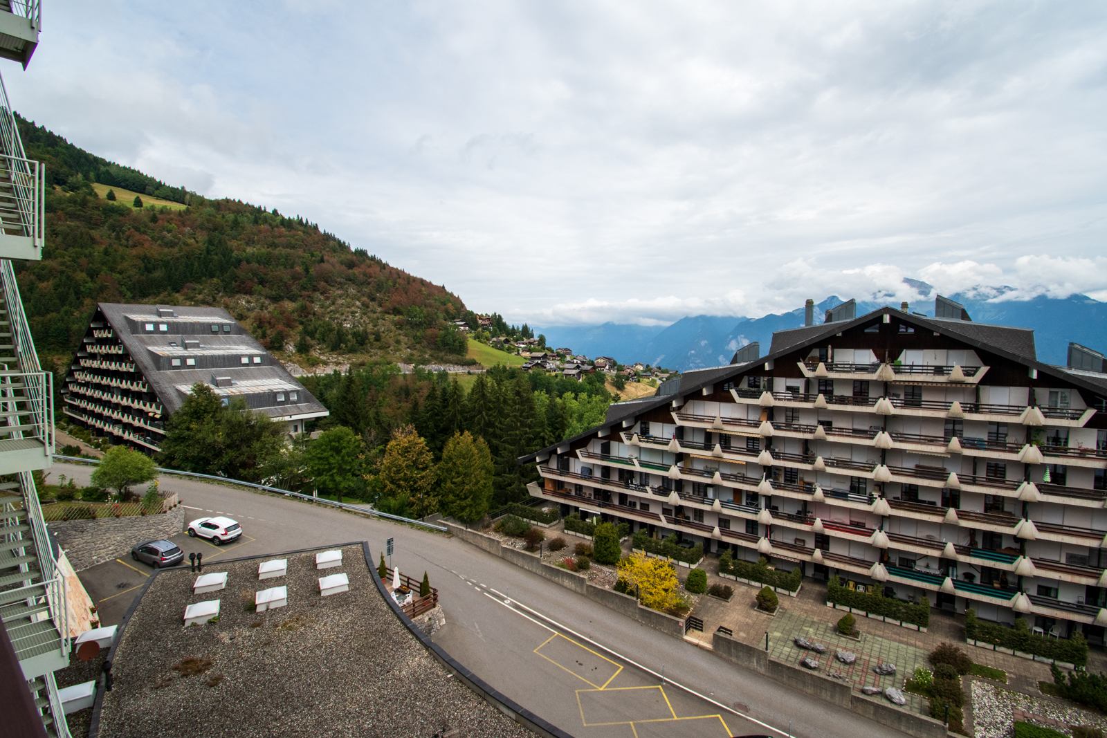 Vue plaine depuis la chambre
