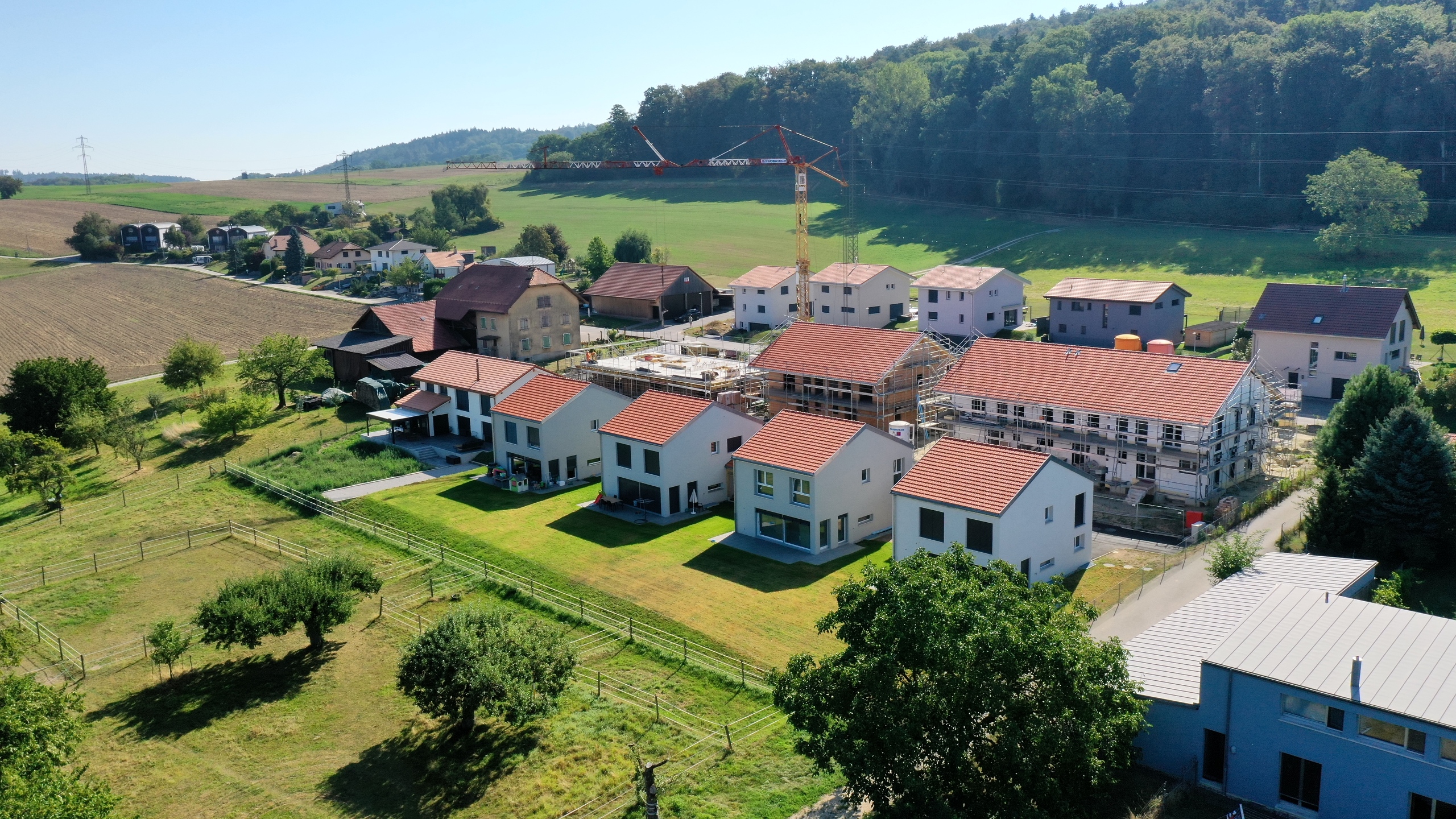 Vue aérienne