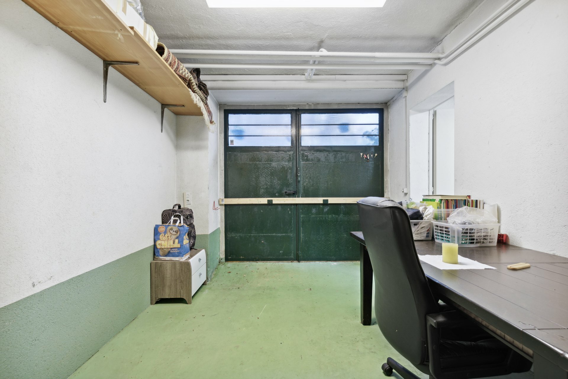 Erste umgebaute Garage