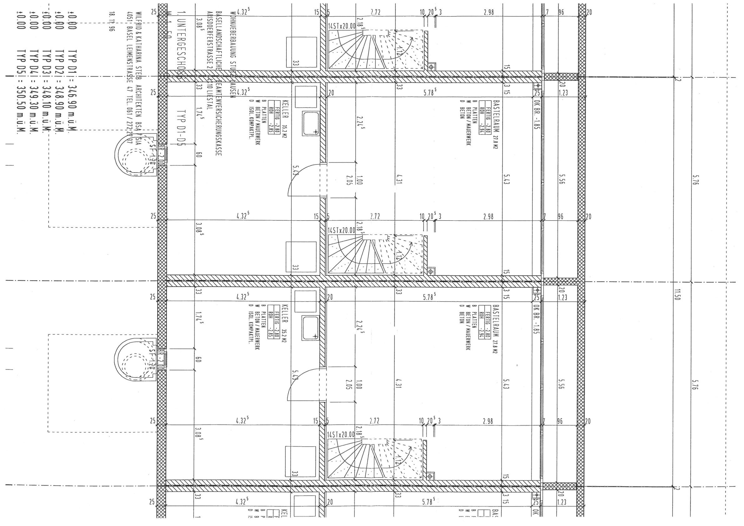 Untergeschoss Untergeschoss