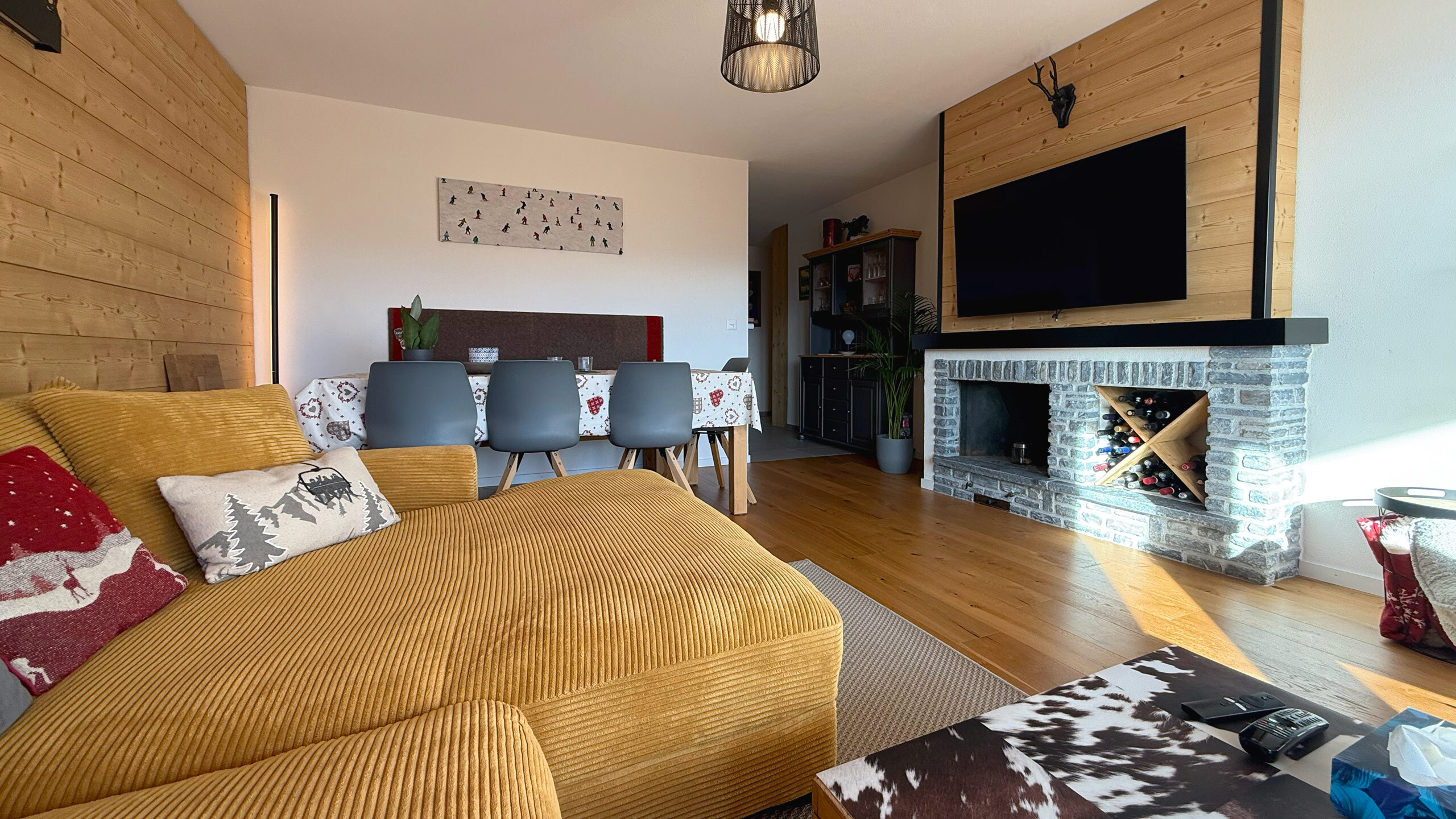 Living room with fireplace Living room with fireplace