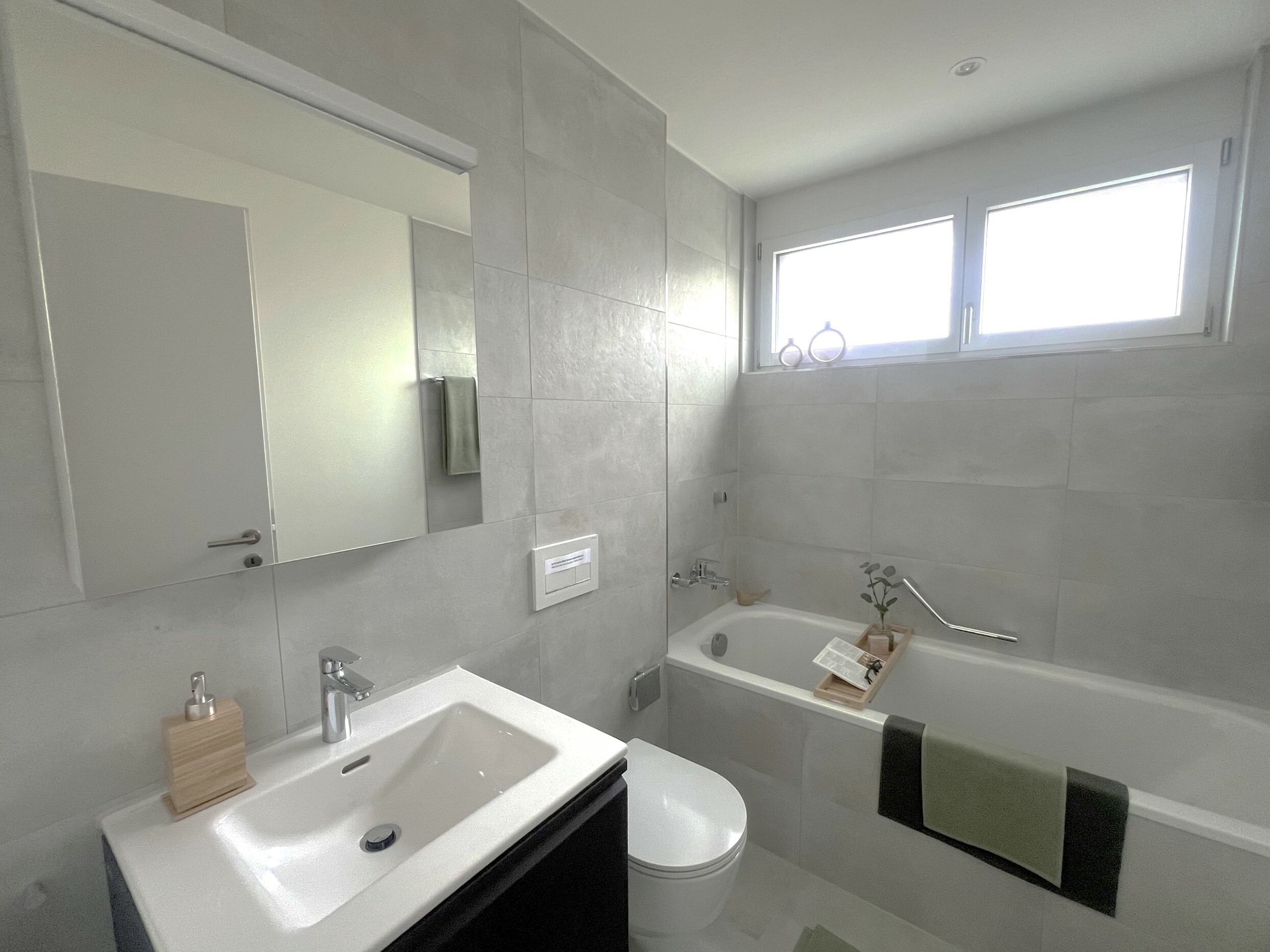 Musterwohnung Badezimmer