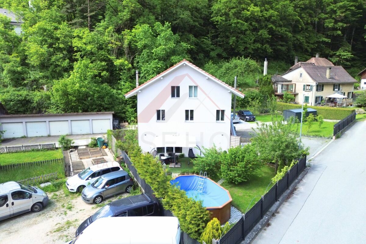 Fassadenansicht (Front, Rückseite, Seite) ? Vue de la façade (avant, arrière, côté)