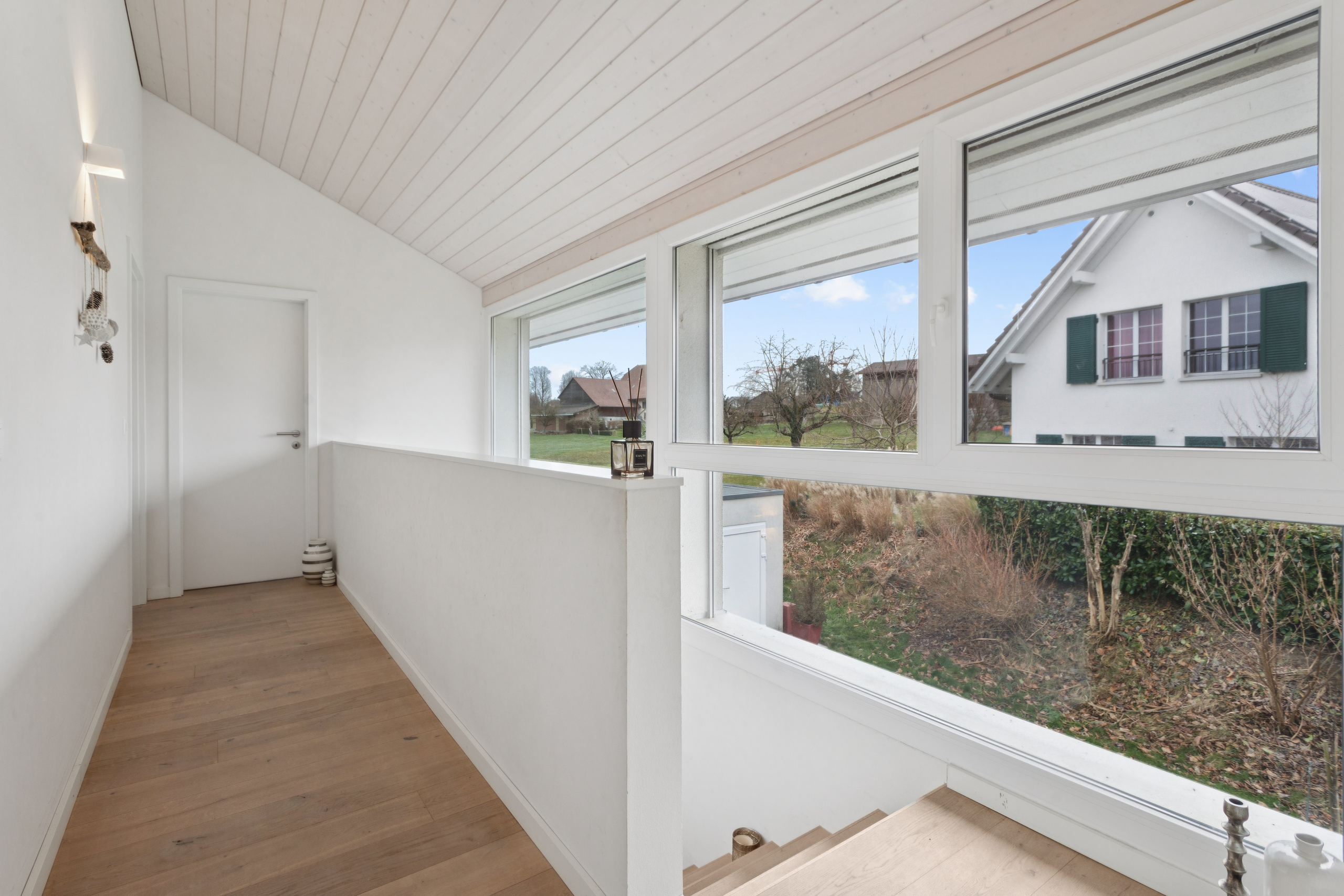 Die Verteilerhalle im Obergeschoss