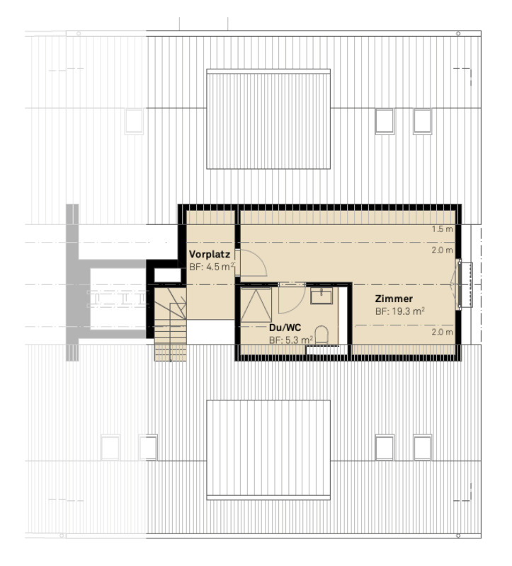 2. Dachgeschoss_3.5-Zi.-Wohnung 2. Dachgeschoss_3.5-Zi.-Wohnung