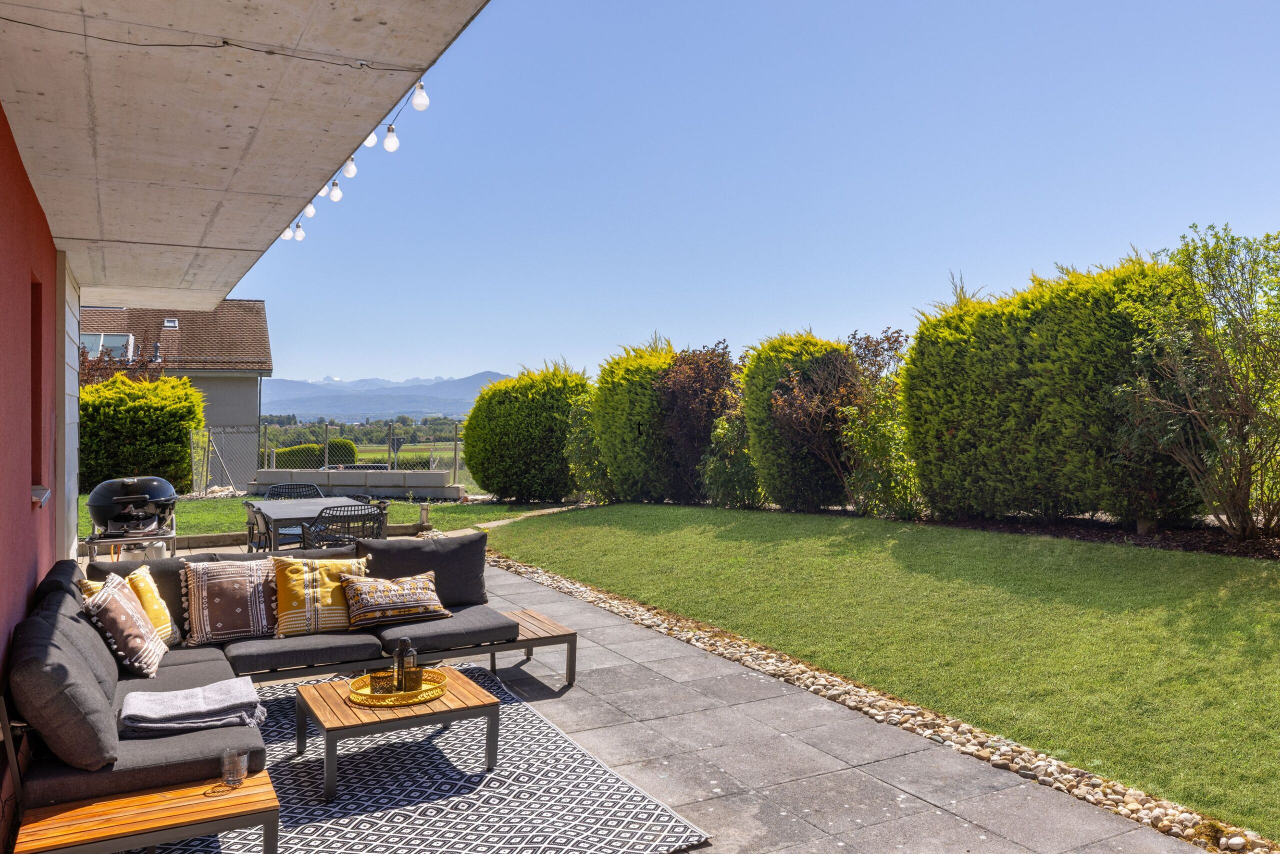 Coin lounge face à la vigne Coin lounge face à la vigne