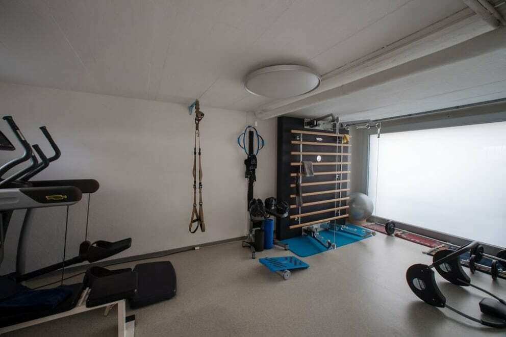 Fitnessraum im Untergeschoss