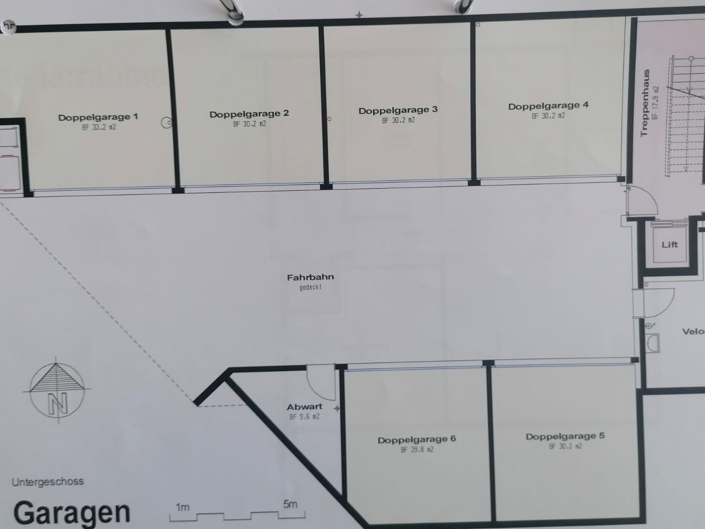 Grundriss Garage (Nr. 3)