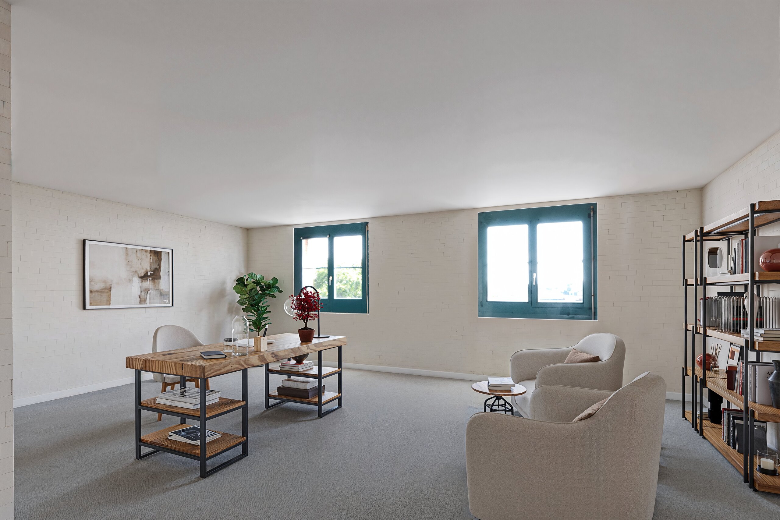 Visual Staging - als Büro, Home-Office