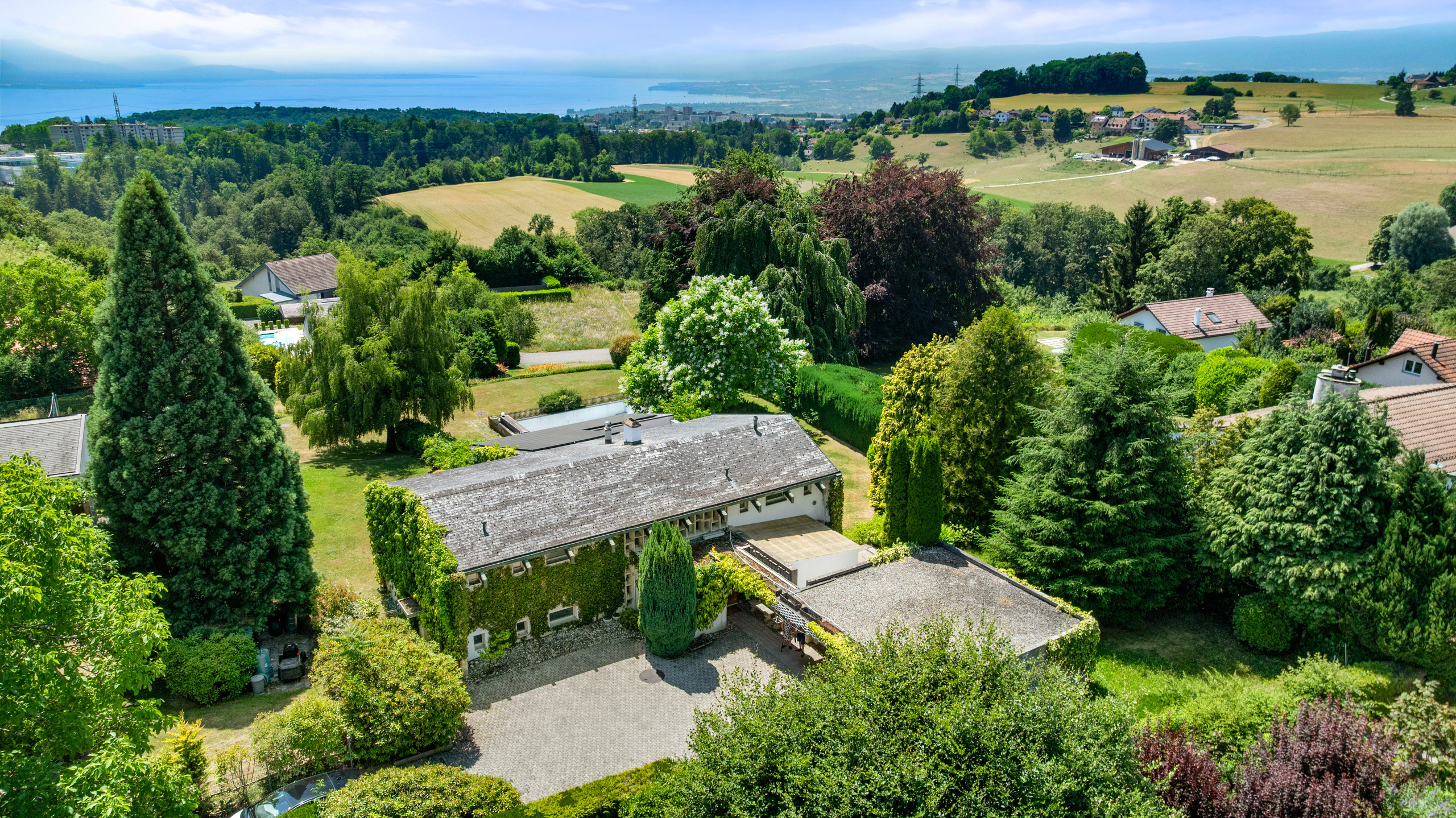 Vue aérienne