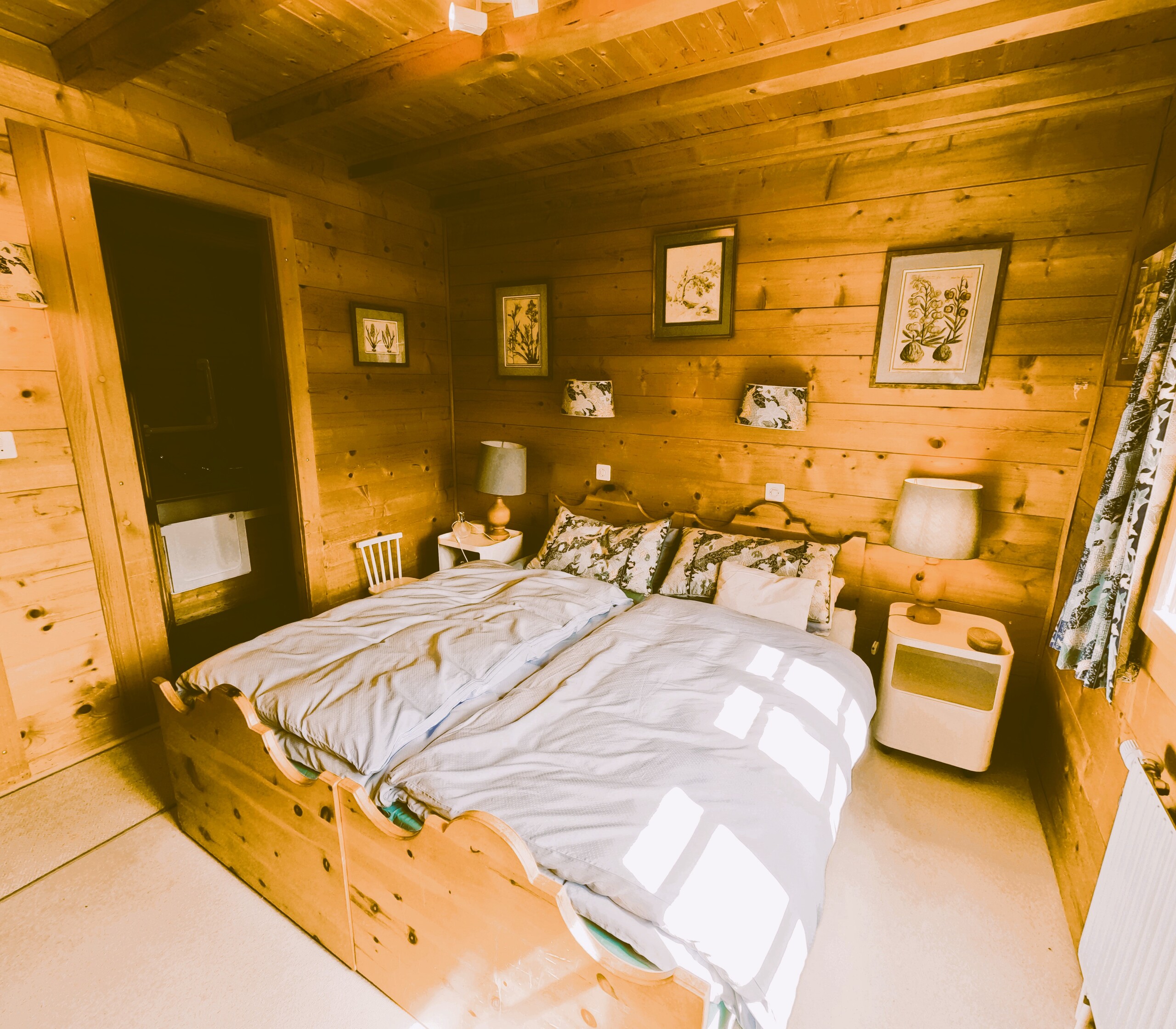 Chambre à coucher double 