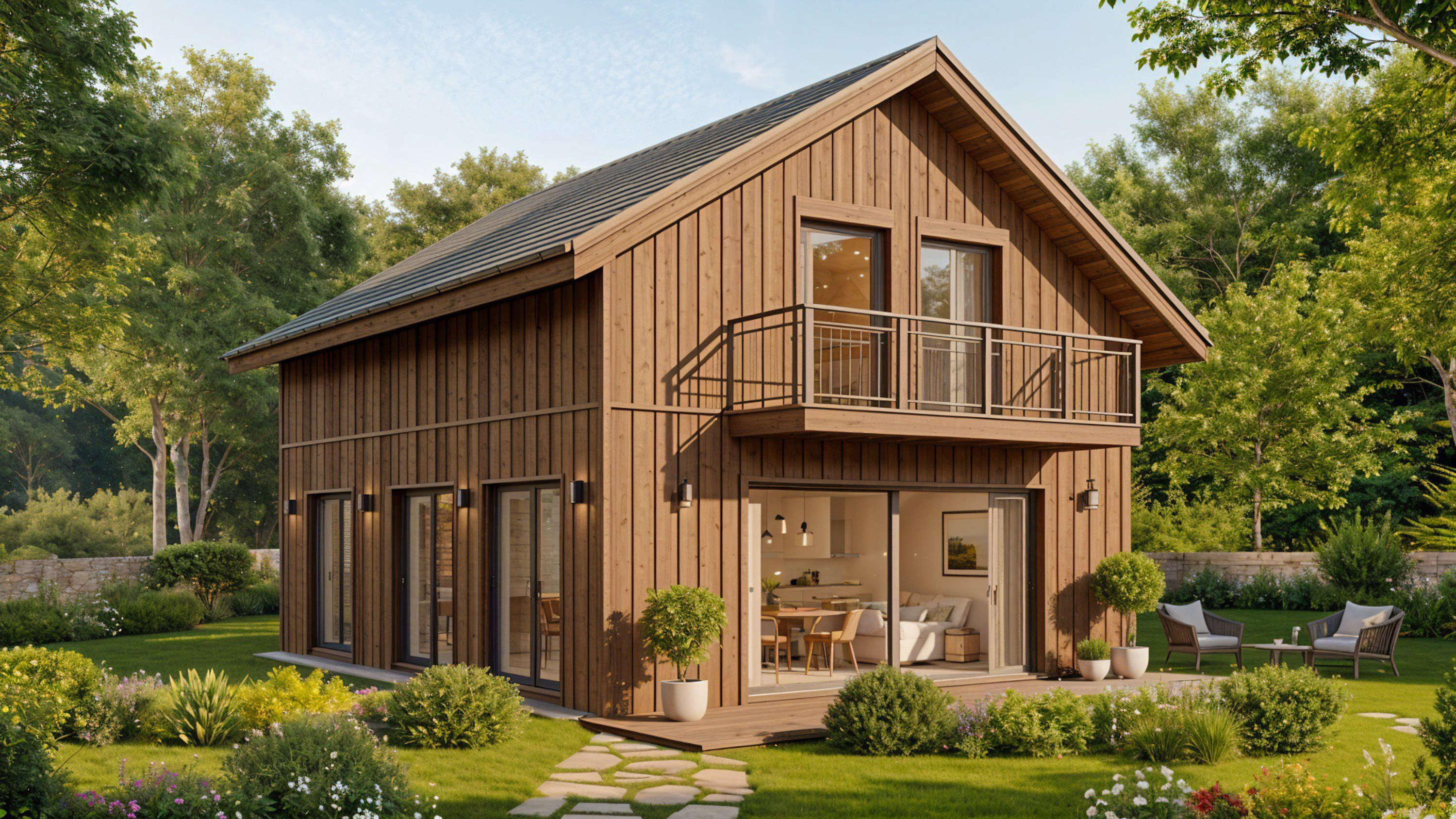 Projet immobilier au Charmes avec 10 villas à vendre : extérieur.