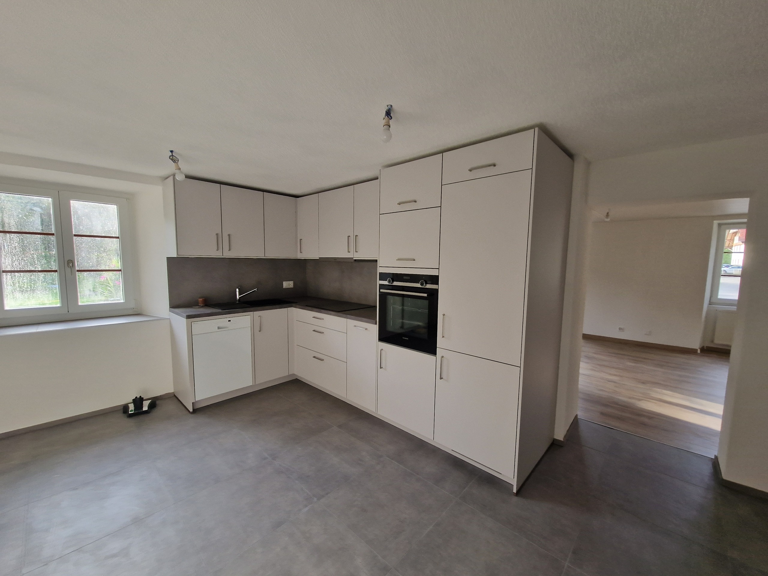 Erdgeschoss, neue Wohnung