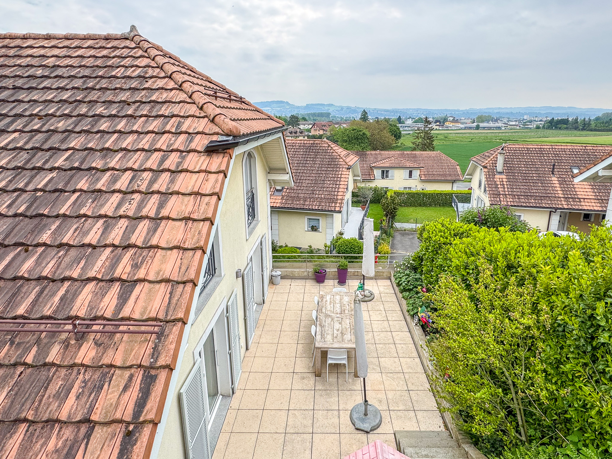 Vue sur la terrasse  Vue sur la terrasse