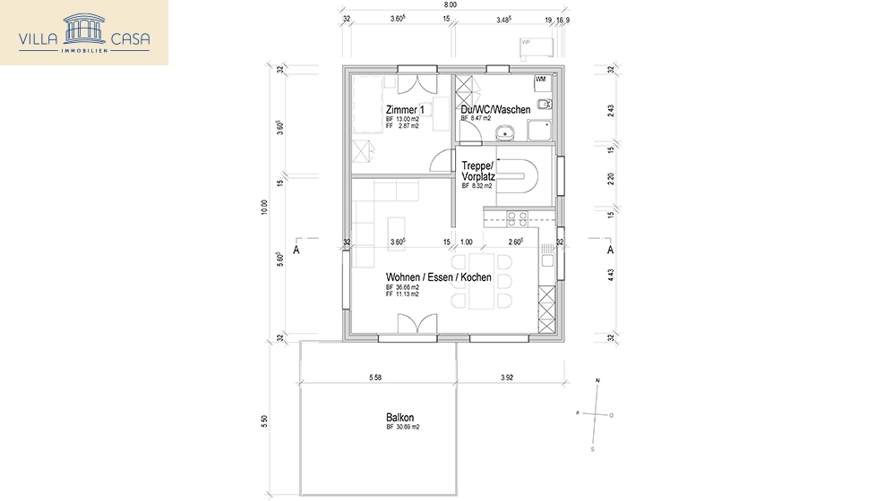 Grundriss Erdgeschoss