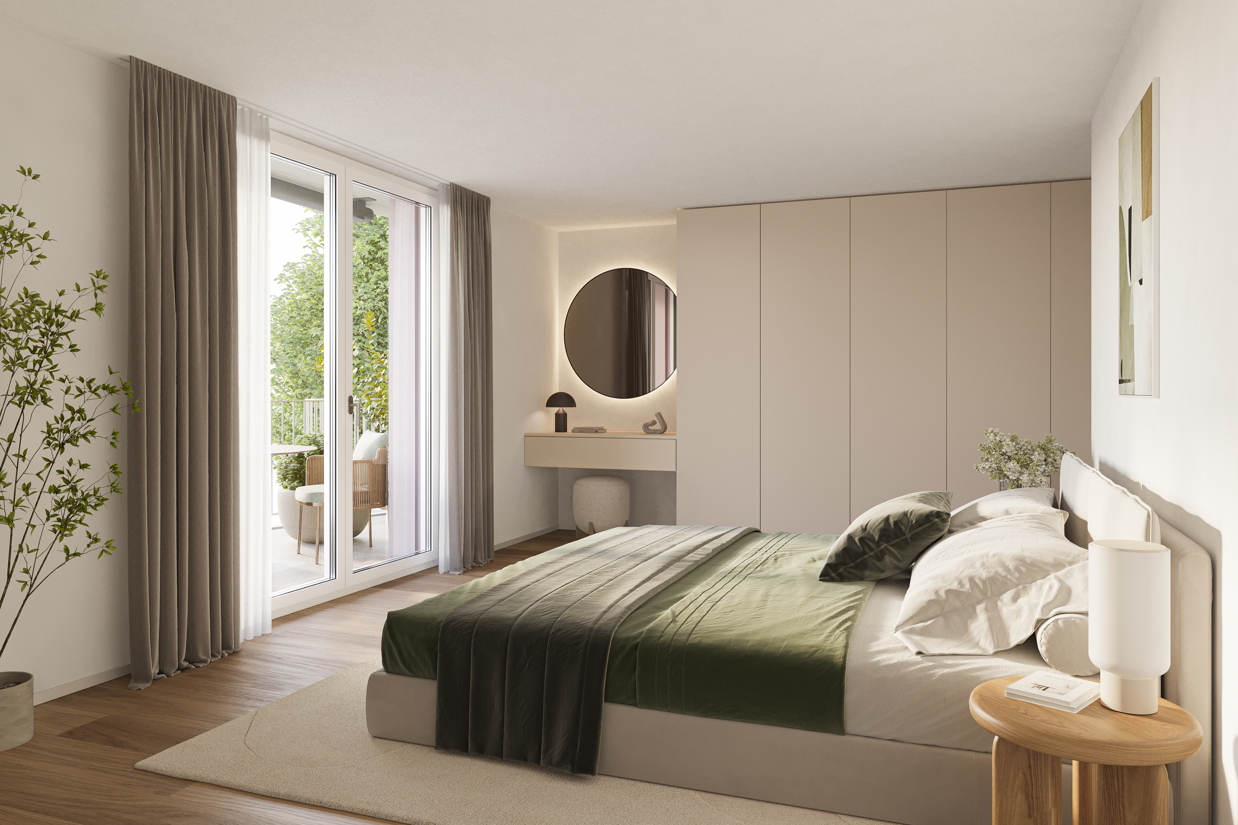 Die Visualisierung dient nur als Veranschaulichung und spiegelt im Detail nicht das Projekt wider