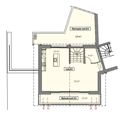 Plan niveau 2 - image non contractuelle