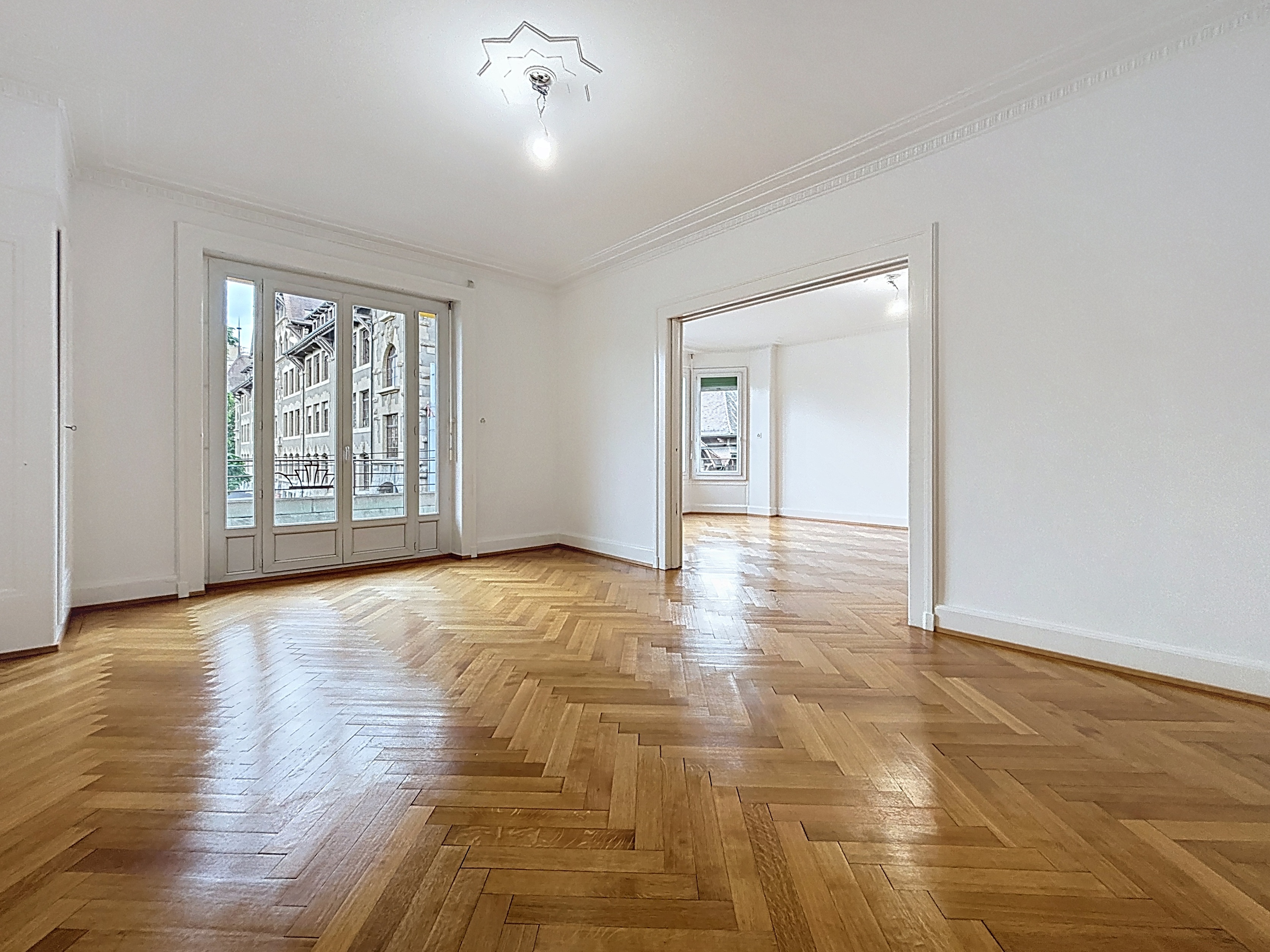 Salle à manger en enfilade Salle à manger en enfilade